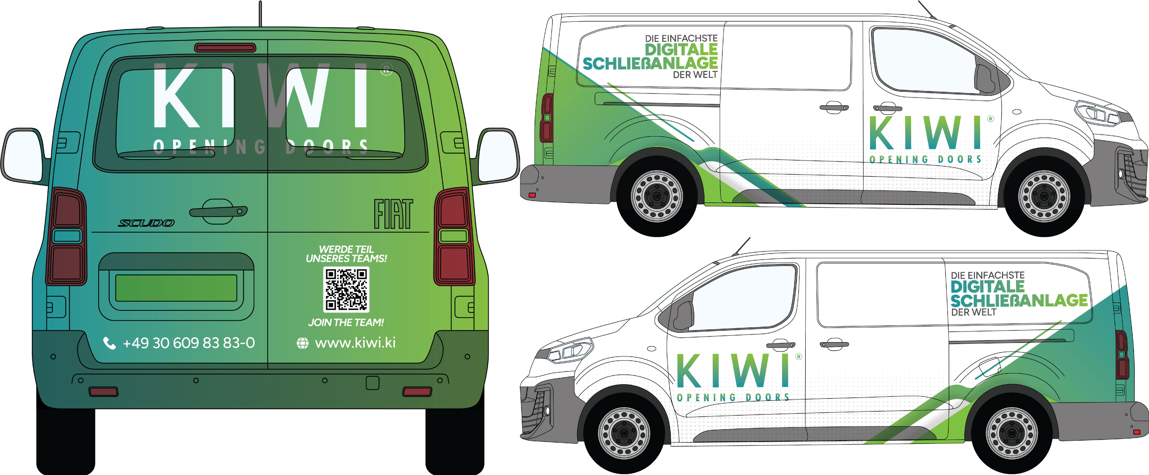 Car Wrap Design by Impressive Designs for KIWI.KI GmbH | Design #36005708