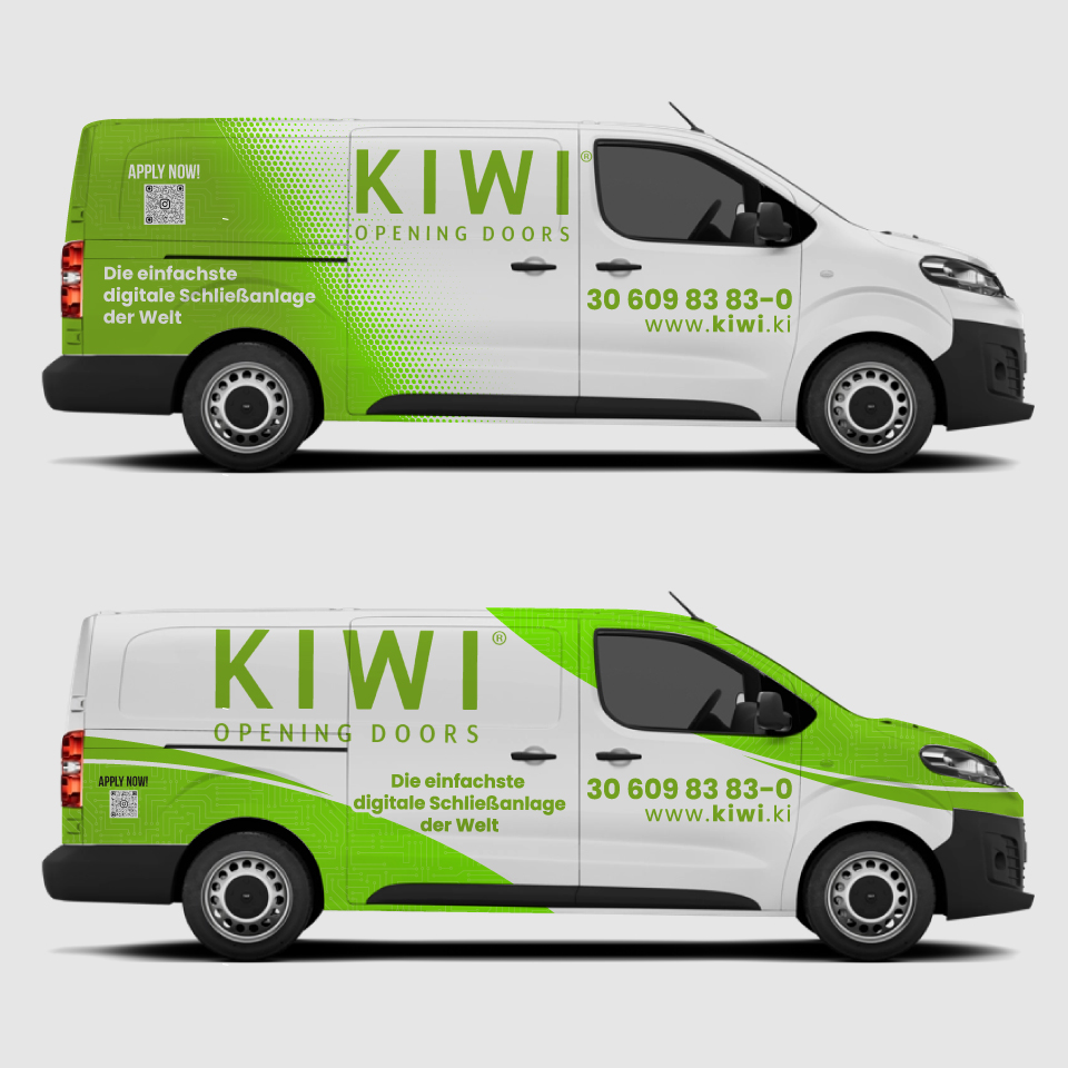 Car Wrap Design by Yoga Tri for KIWI.KI GmbH | Design #35953237
