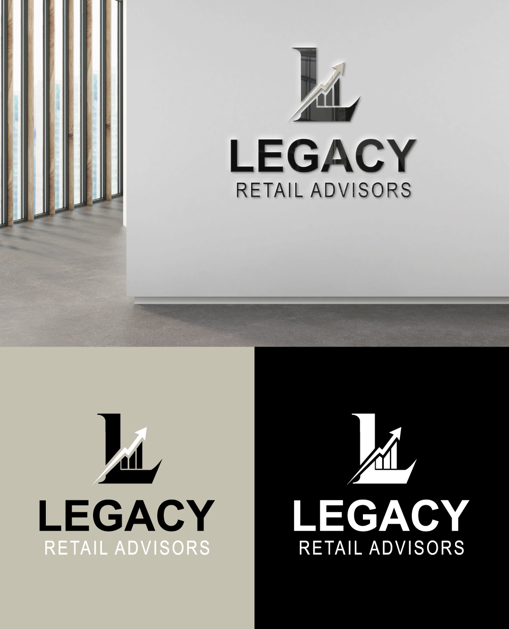 Logo Design by Nabab7n for Legacy Retail Advisors | Design #35914255