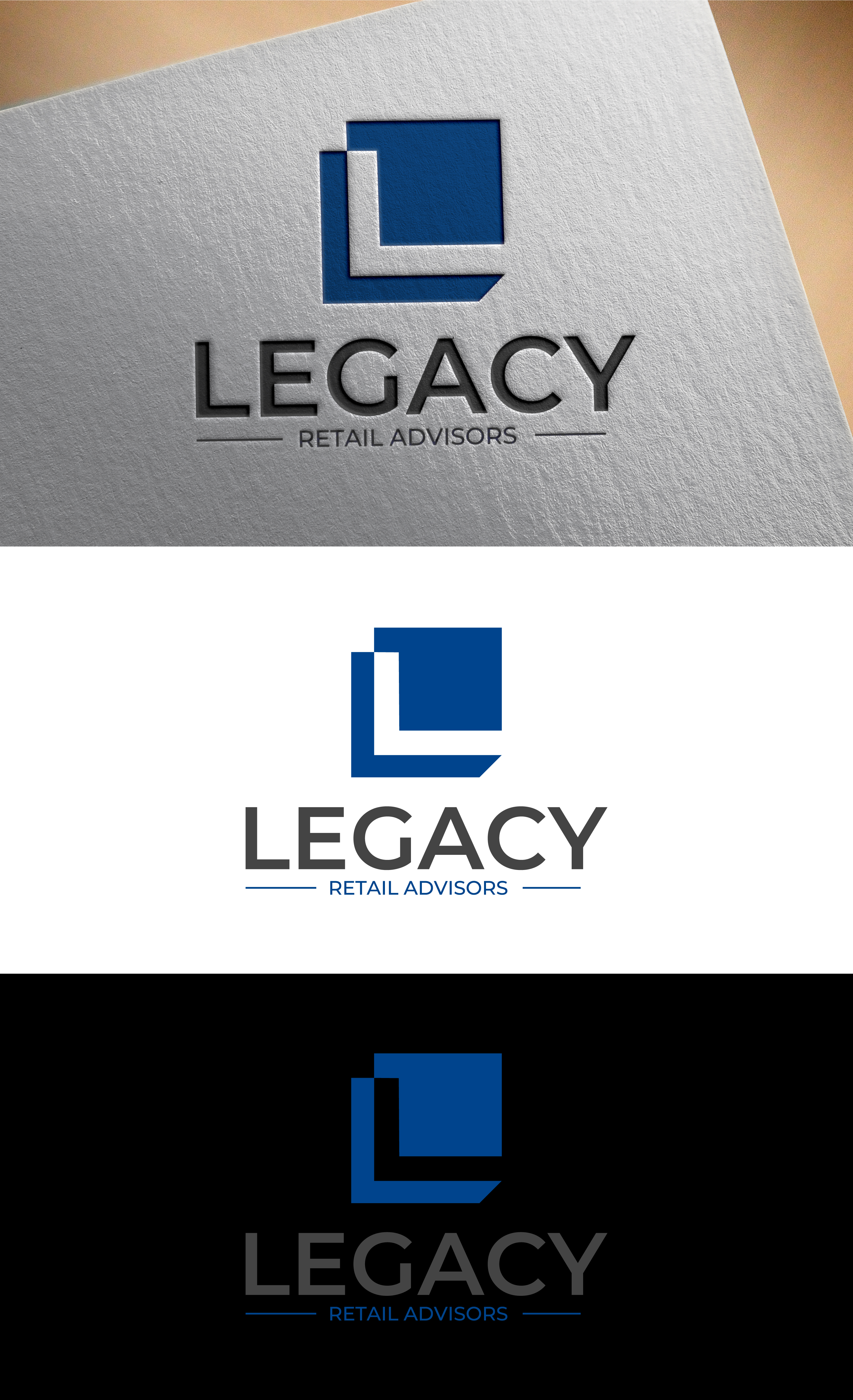 Logo Design by AKTech for Legacy Retail Advisors | Design #35906576