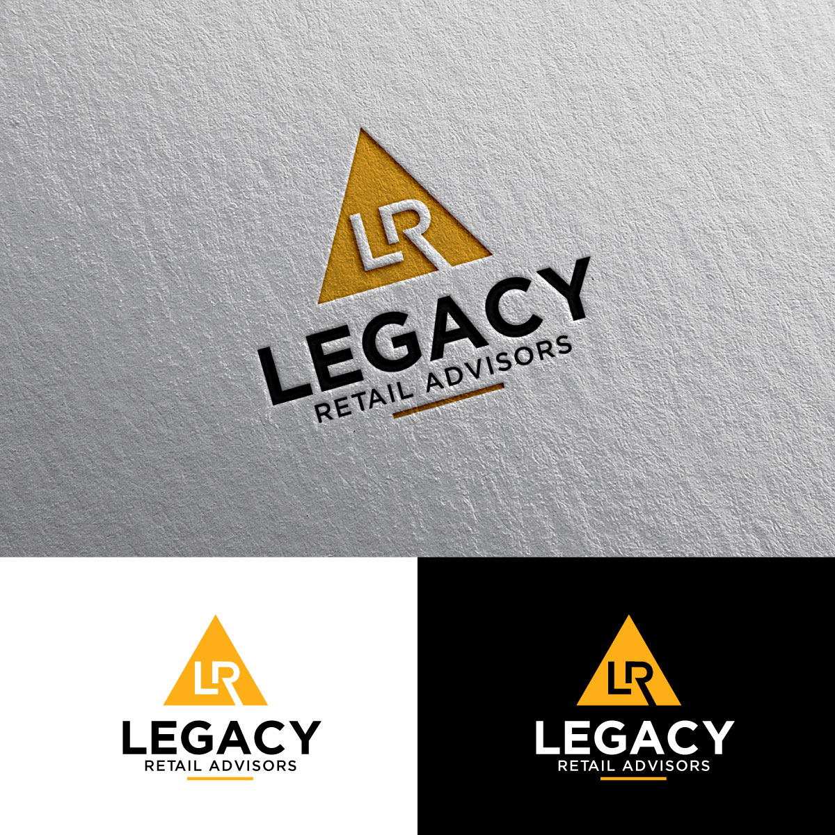 Logo Design by Alex Henry for Legacy Retail Advisors | Design #35905029