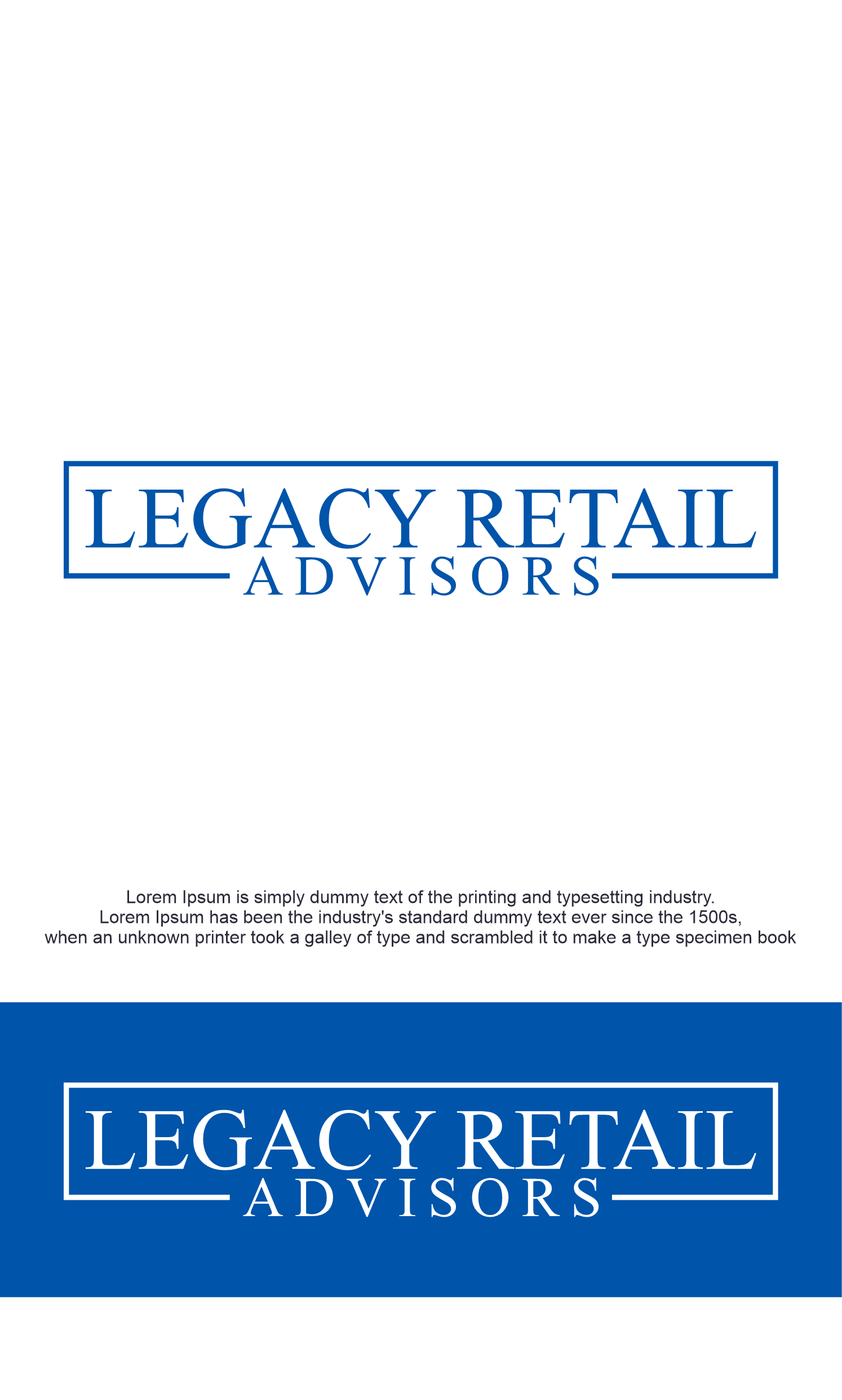 Logo Design by Abigaill_design for Legacy Retail Advisors | Design #35901447