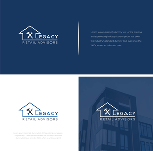 Logo Design by Logo Maker Zone for Legacy Retail Advisors | Design: #35911881