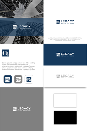 Logo Design by Stone Black for Legacy Retail Advisors | Design: #35905394