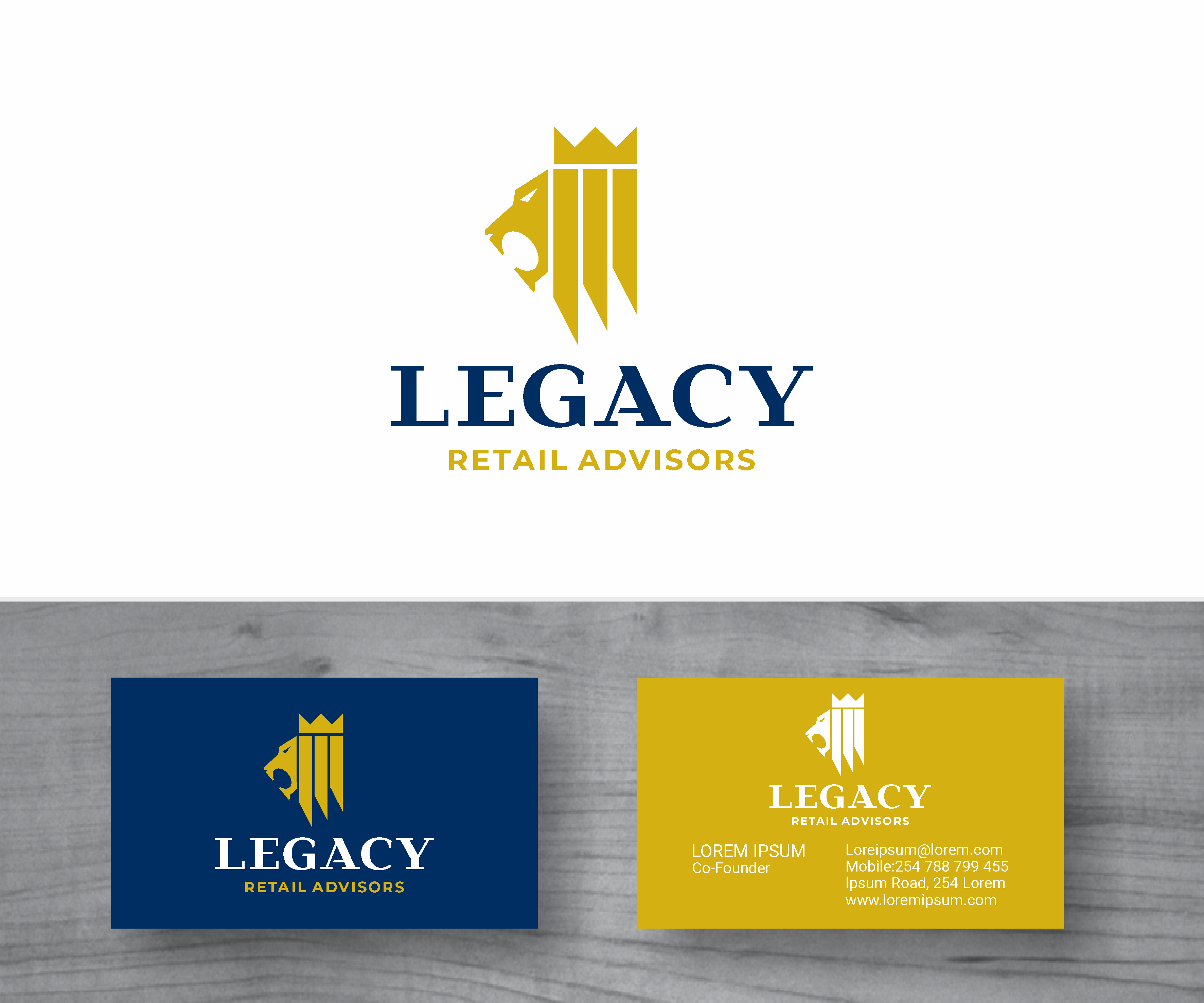 Logo Design by MBARO for Legacy Retail Advisors | Design #35915306