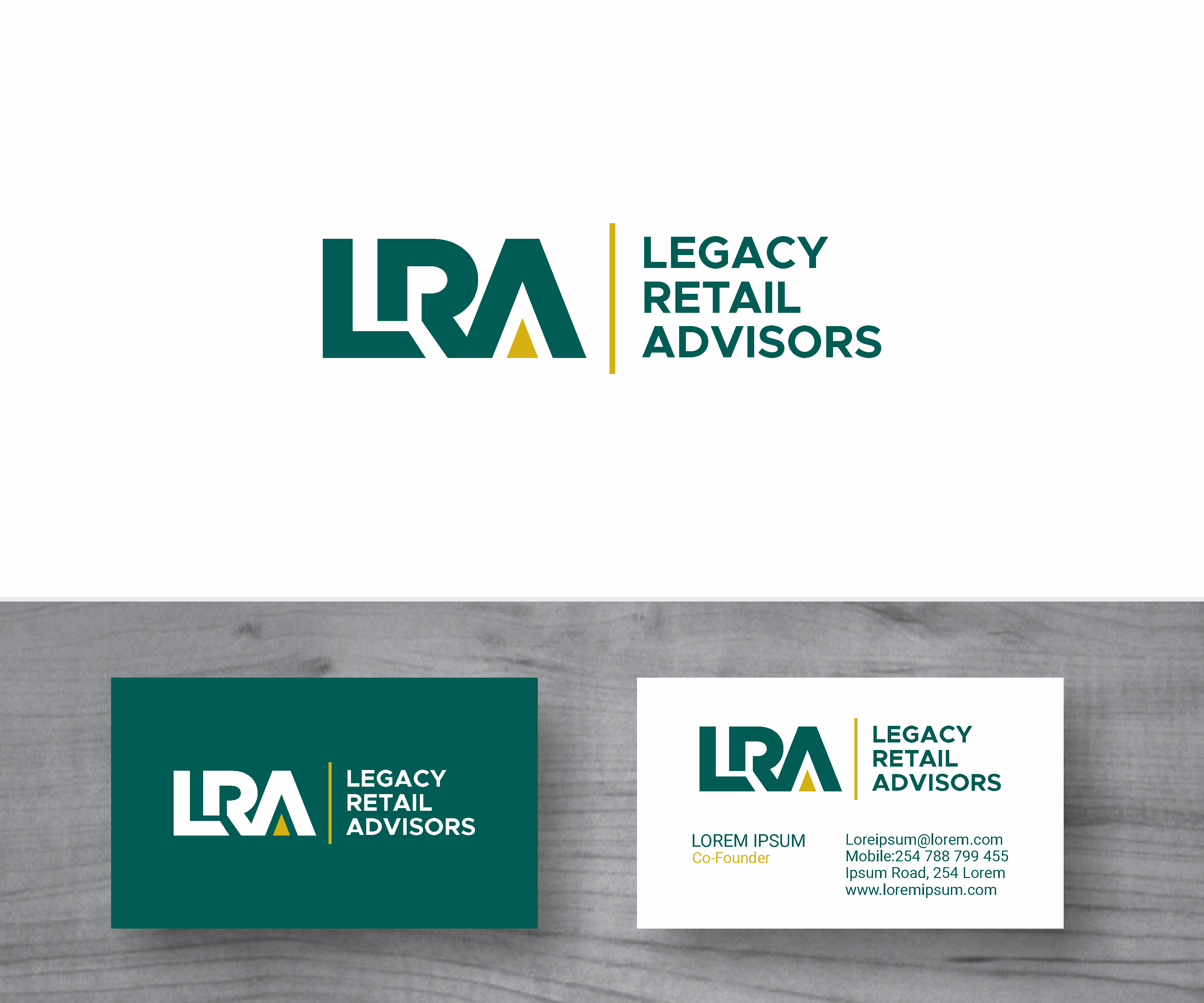 Logo Design by MBARO for Legacy Retail Advisors | Design #35915307