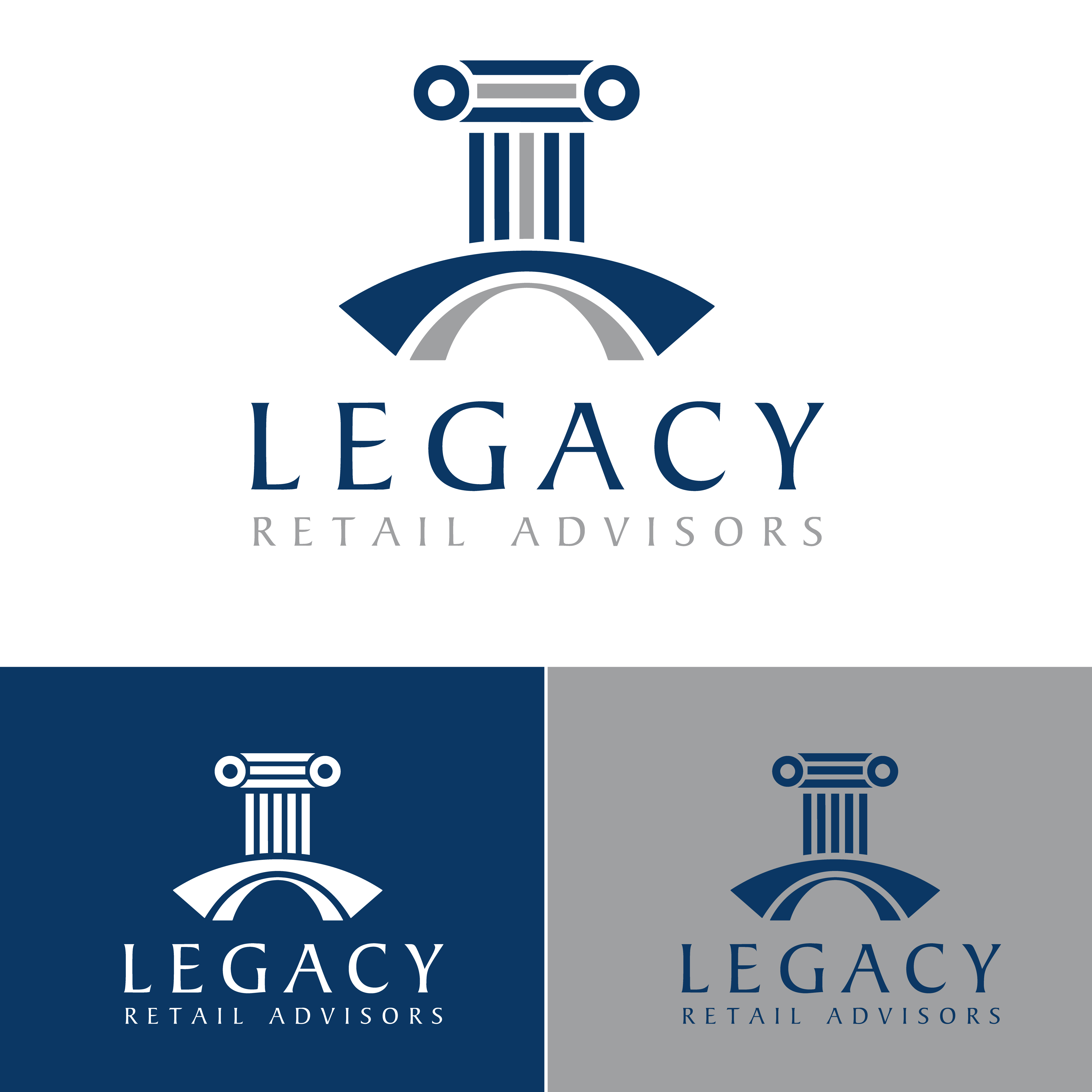 Logo Design by USIAD ANAS for Legacy Retail Advisors | Design #35901529