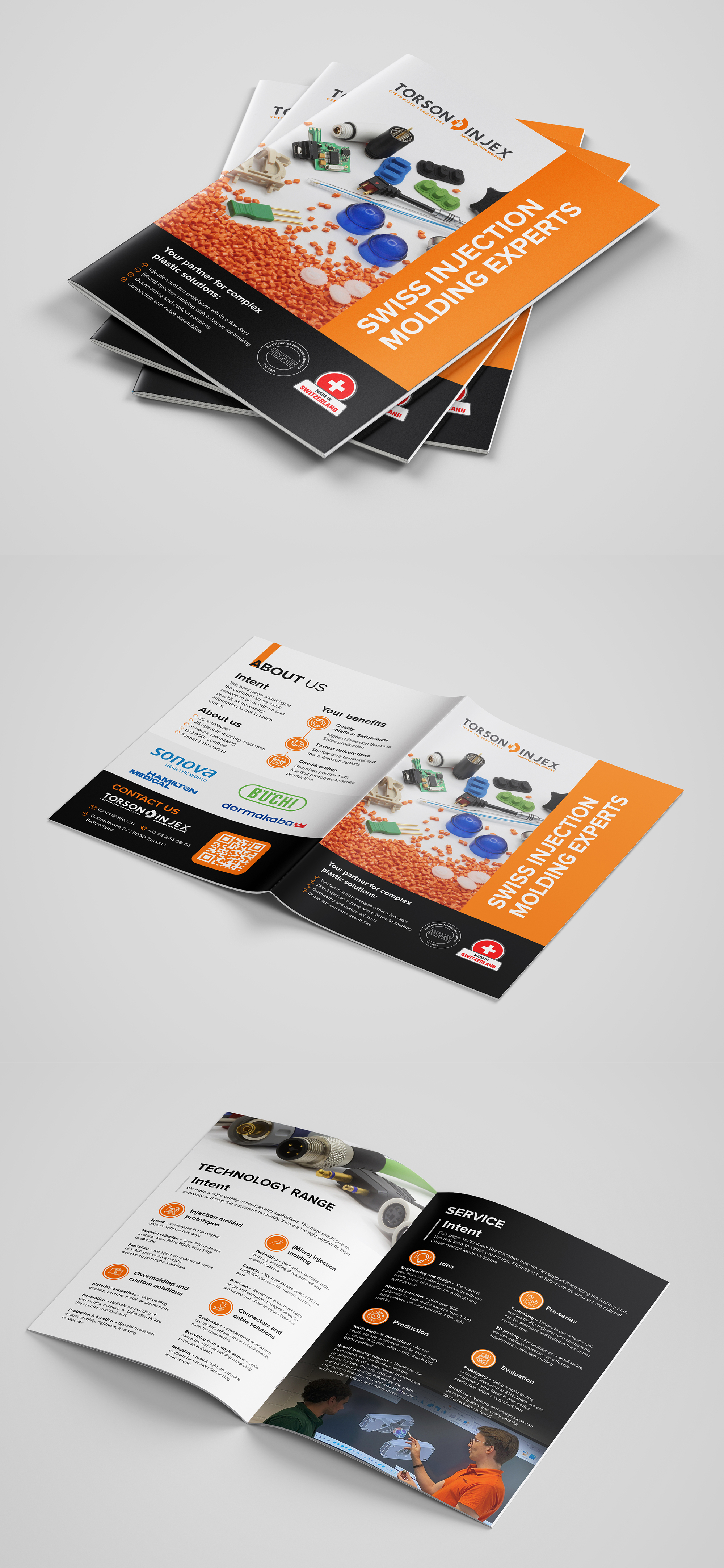 Diseño de Flyer por Design Motion para Torson Injex AG | Diseño #35905590