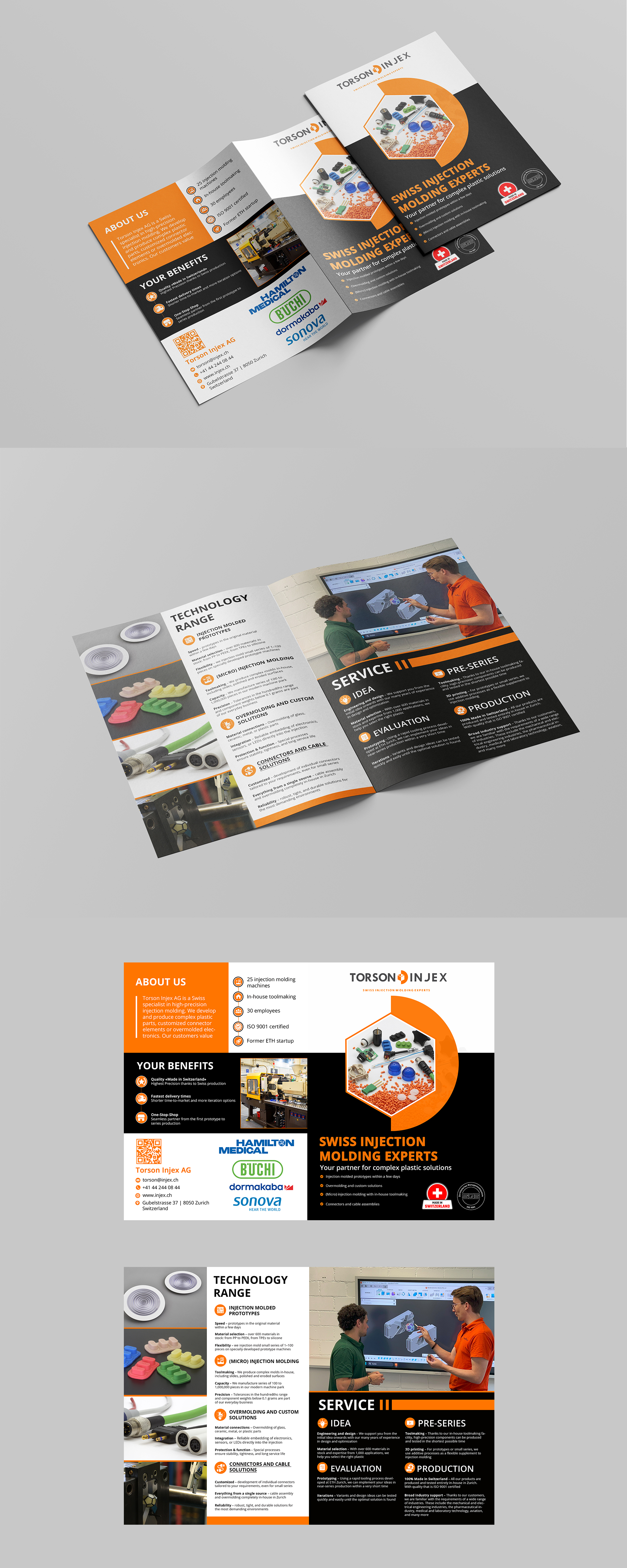 Flyer Design by Design Motion for Torson Injex AG | Design #35922205