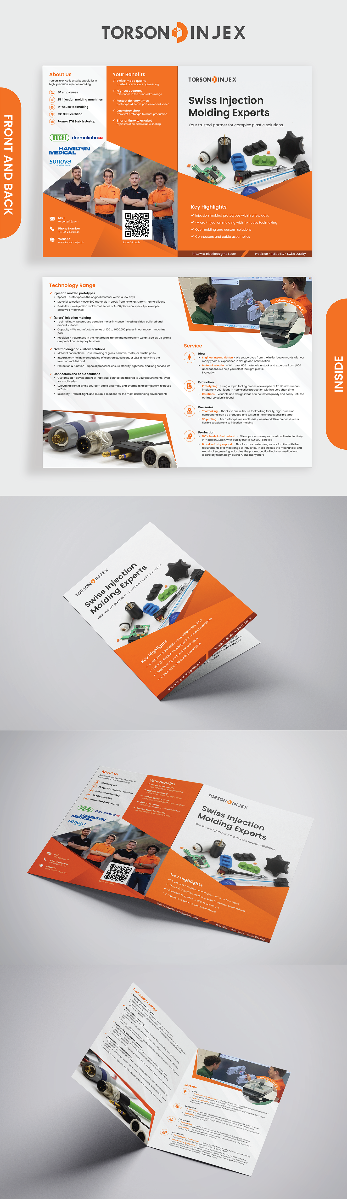 Flyer Design by RishiRich for Torson Injex AG | Design #35930191