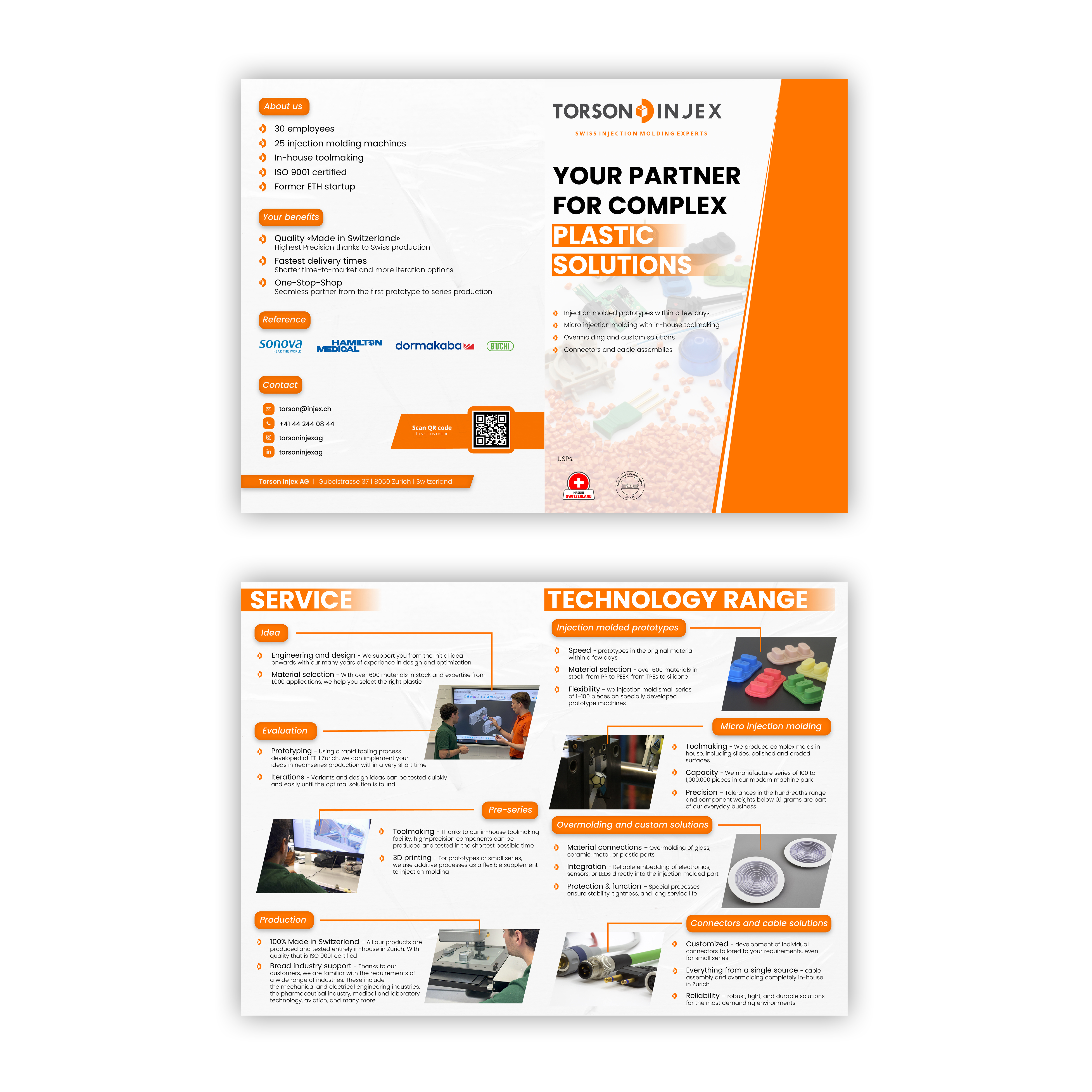 Flyer Design by HrafDesign for Torson Injex AG | Design #35931514