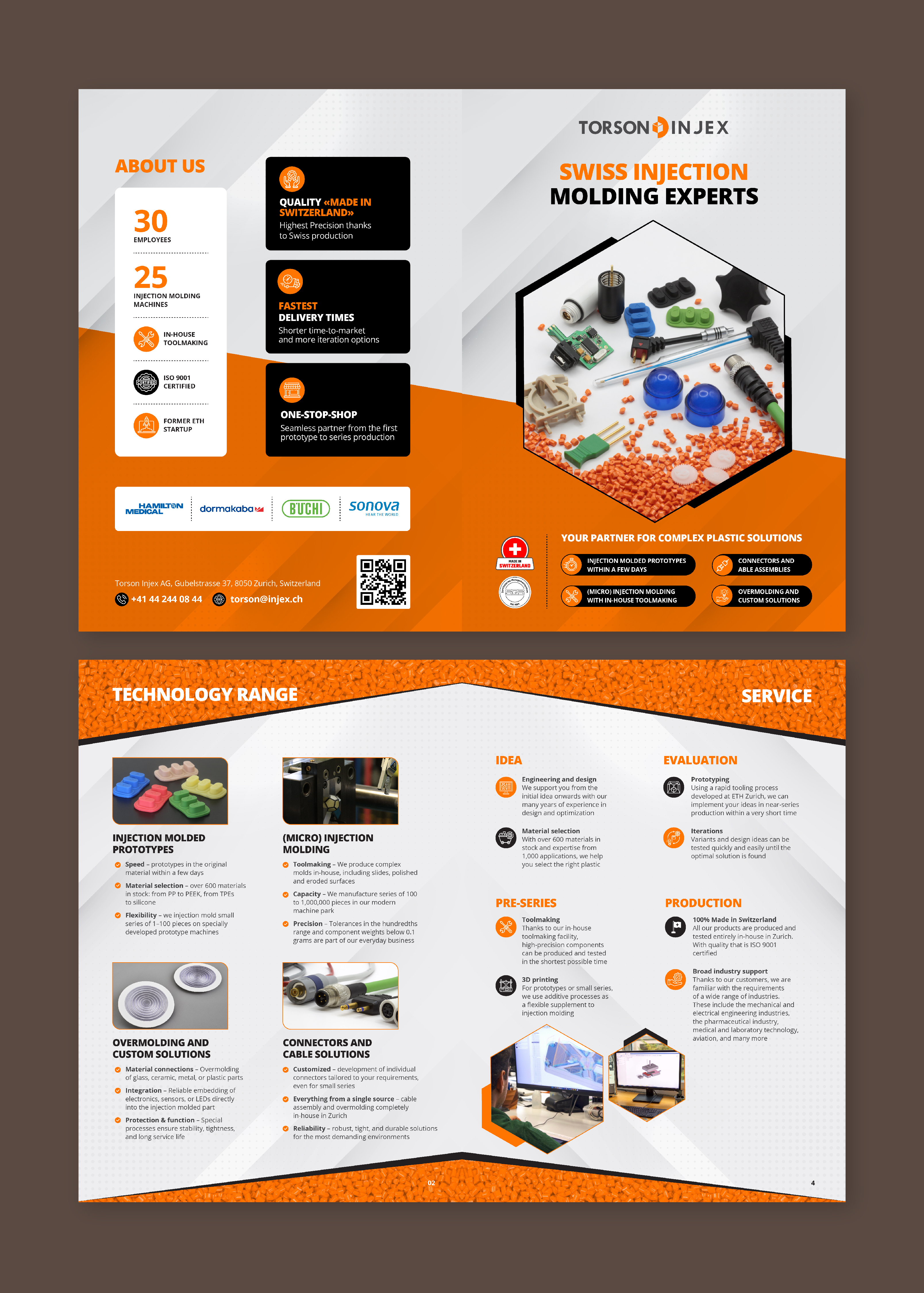 Flyer Design by CRE.TIVE for Torson Injex AG | Design #35921826