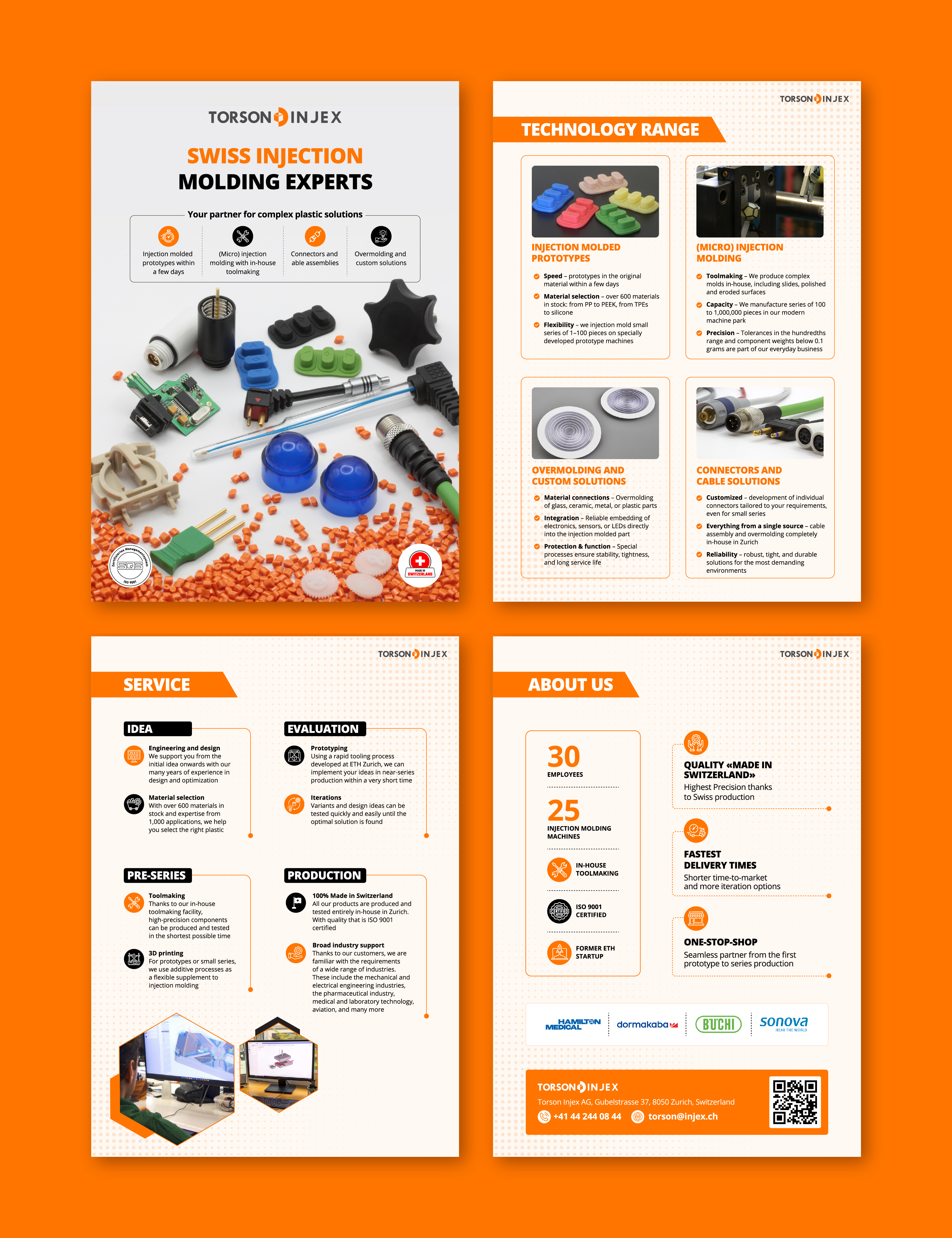 Flyer Design by CRE.TIVE for Torson Injex AG | Design #35931109