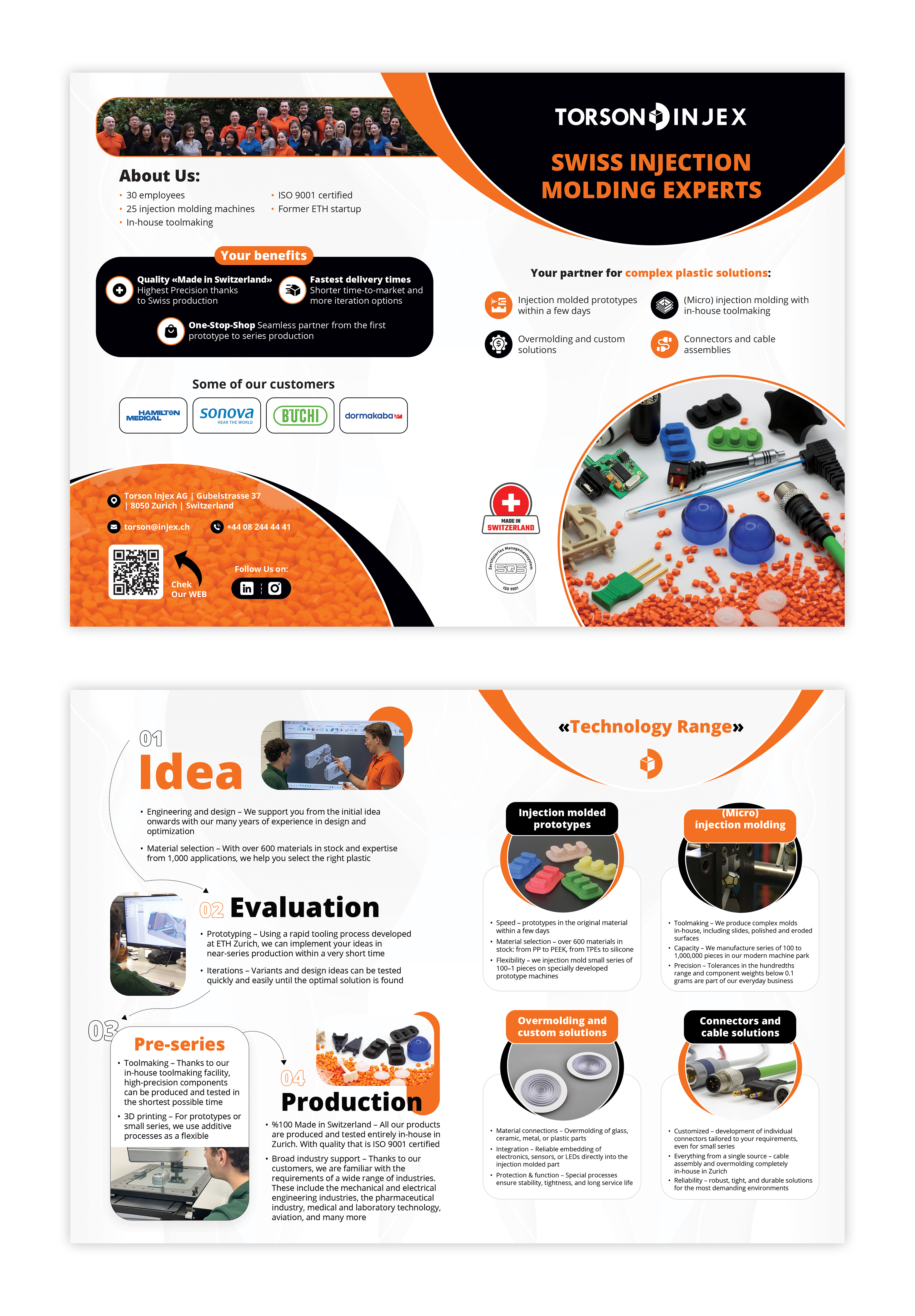 Flyer Design by Farvahar Design Studio for Torson Injex AG | Design #35906927