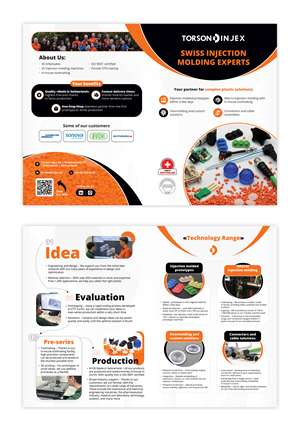Flyer Design by Farvahar Design Studio for Torson Injex AG | Design: #35906927