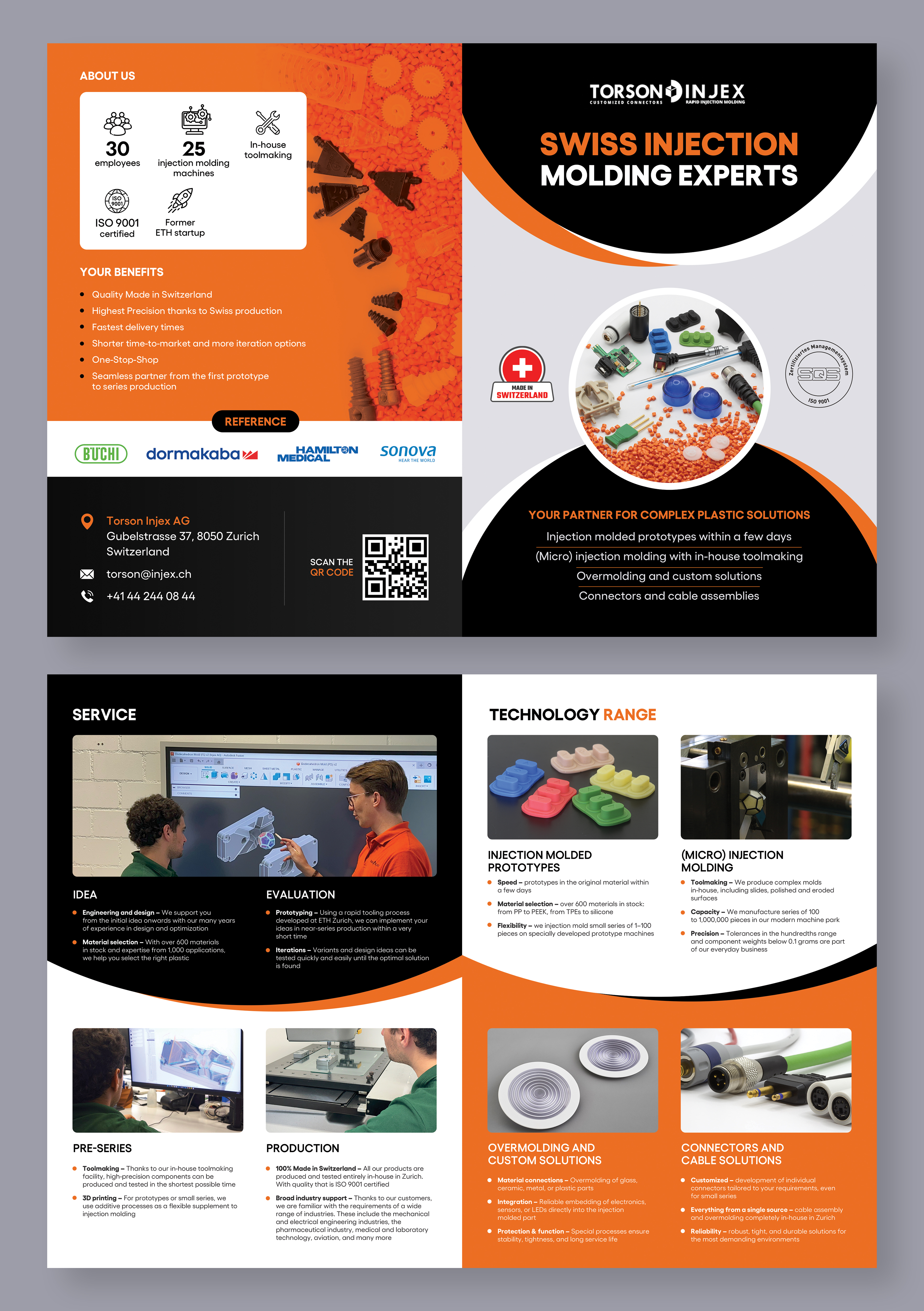 Flyer-Design von @u9icorngraphix für Torson Injex AG | Design #35912929