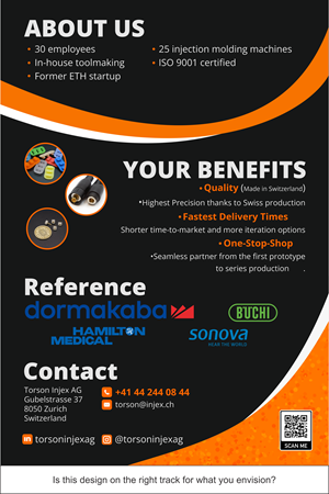 Flyer-Design von Tod für Torson Injex AG | Design: #35926220