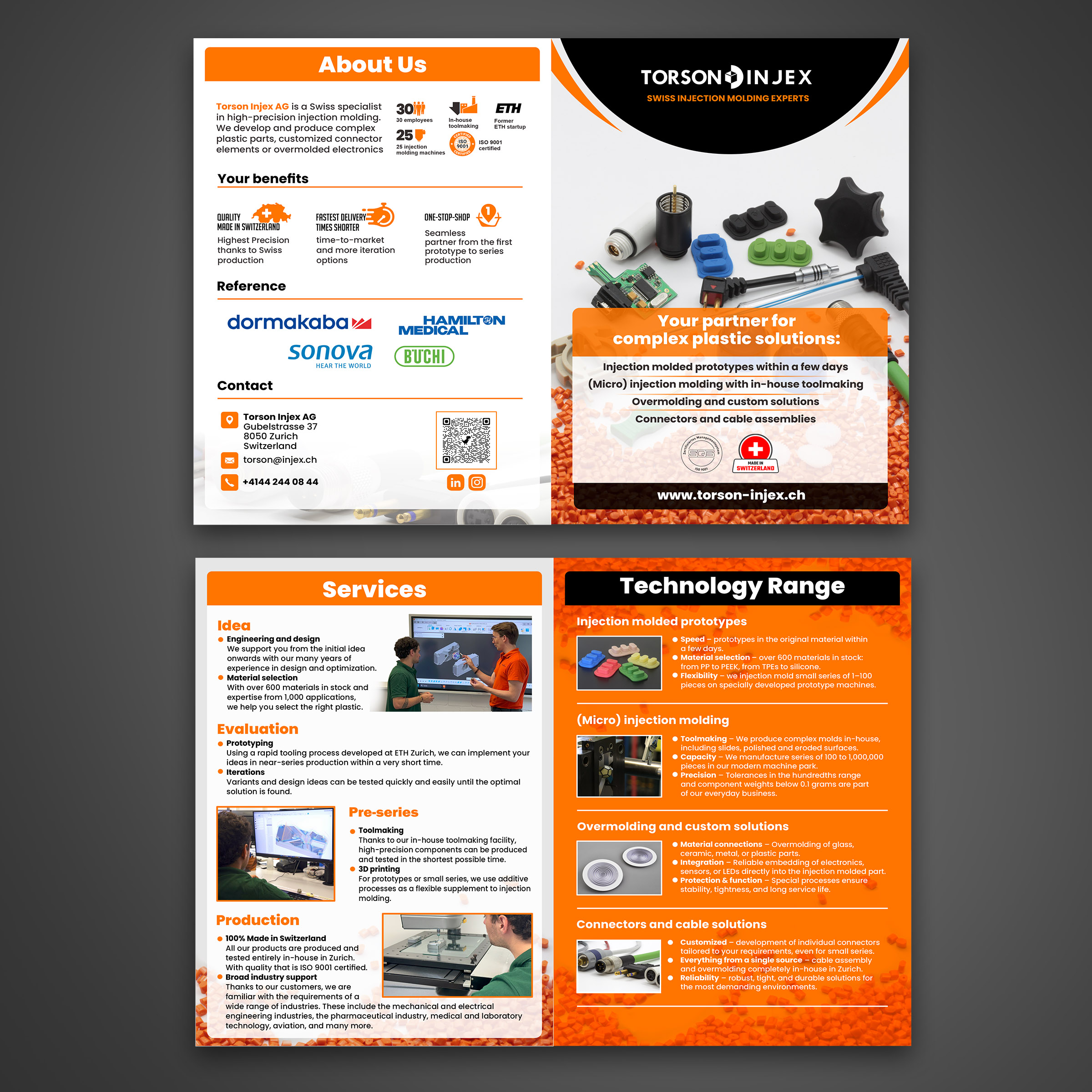 Flyer Design by firman.a.prasetyo for Torson Injex AG | Design #35909350