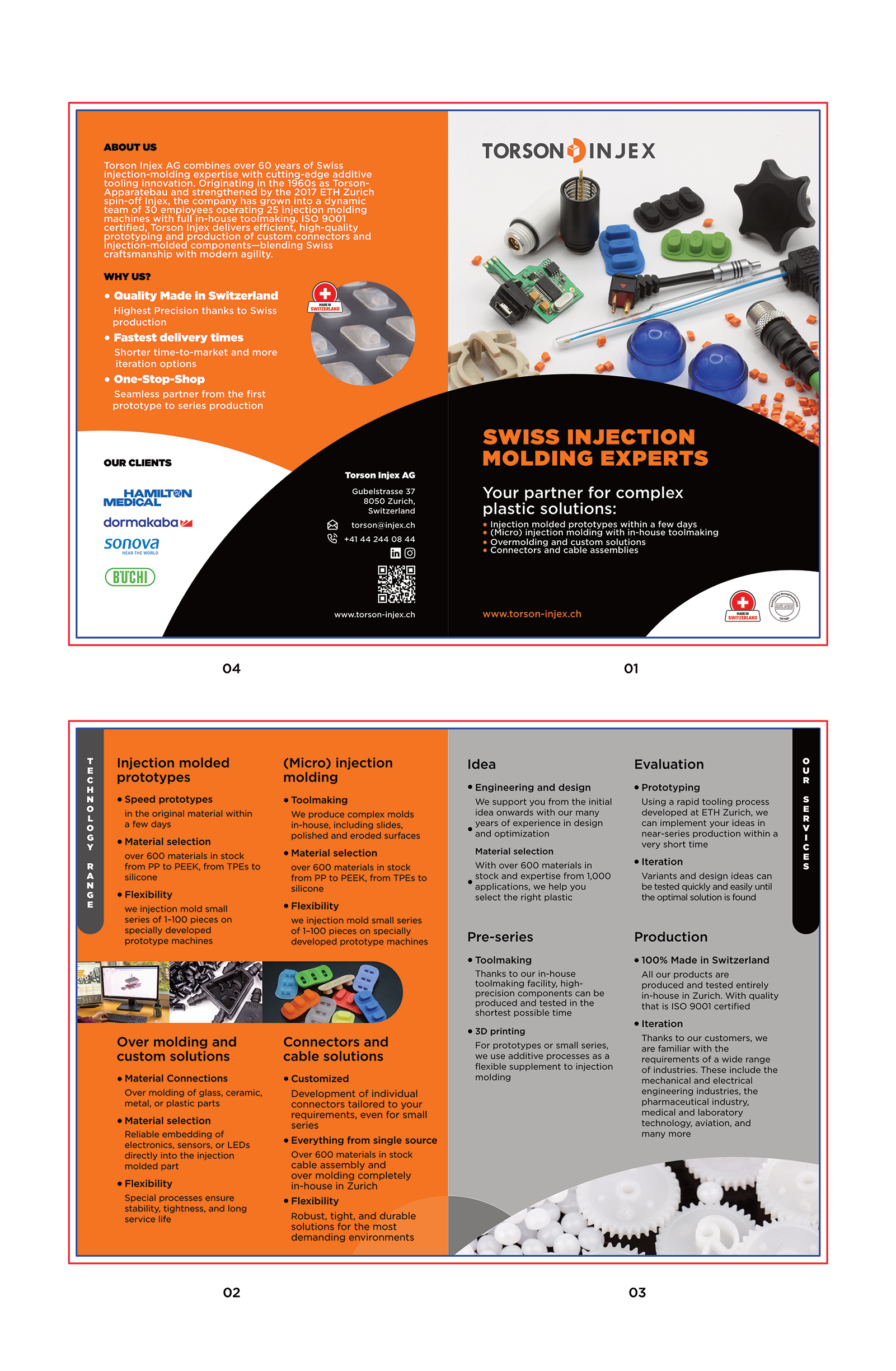 Flyer Design by aputski for Torson Injex AG | Design #35928340