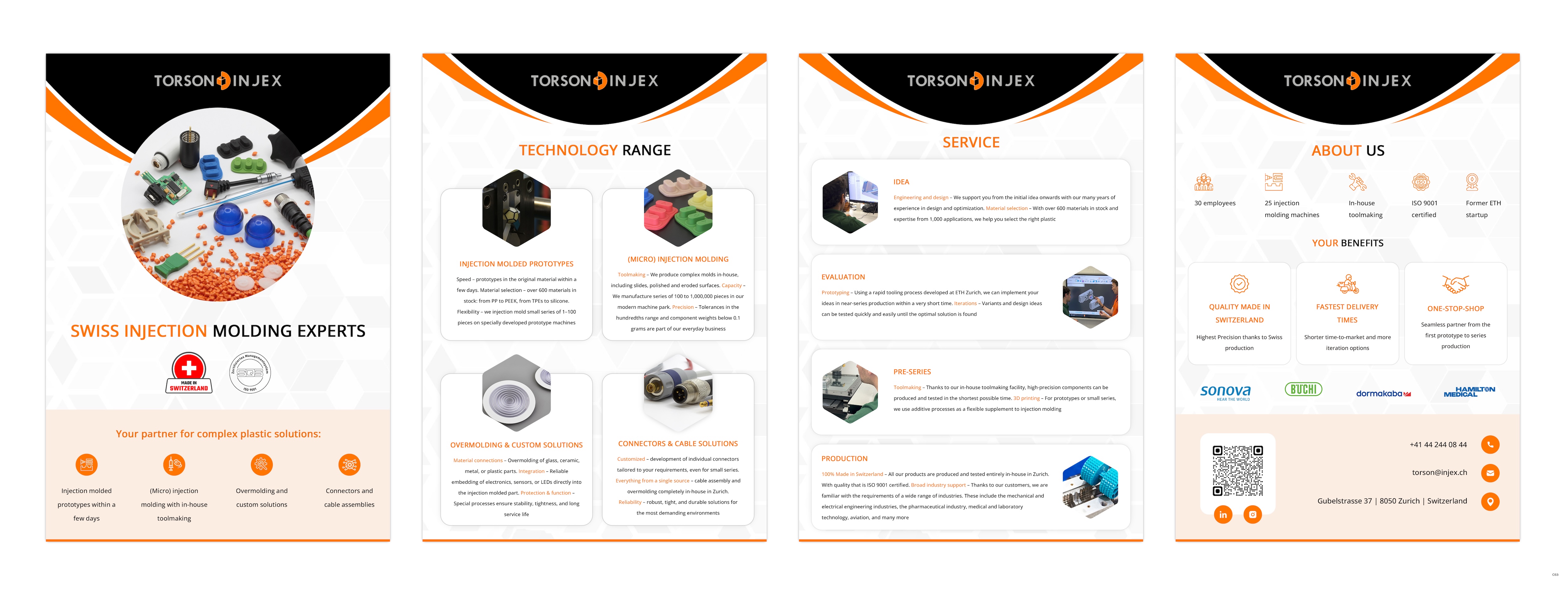 Flyer-Design von pb für Torson Injex AG | Design #35930776