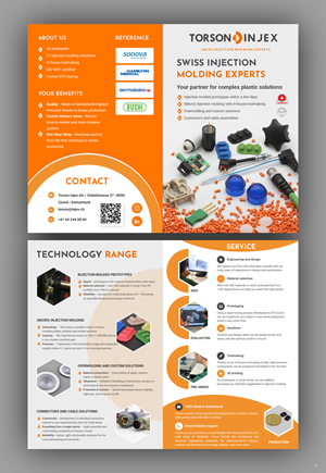Flyer Design by pb for Torson Injex AG | Design: #35930778