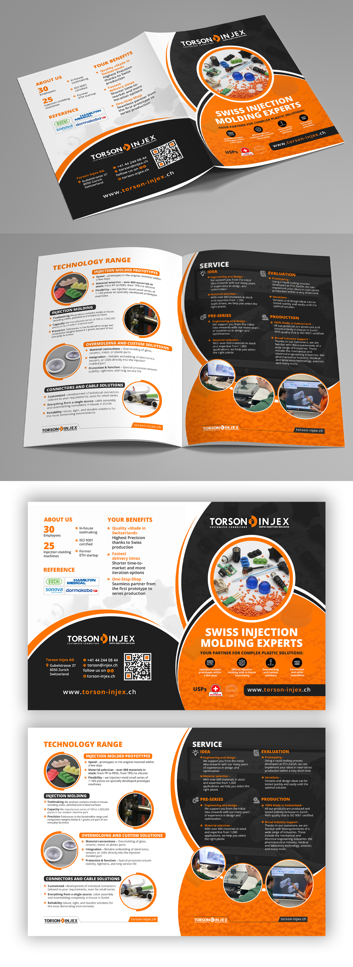 Flyer Design by debdesign for Torson Injex AG | Design #35920764