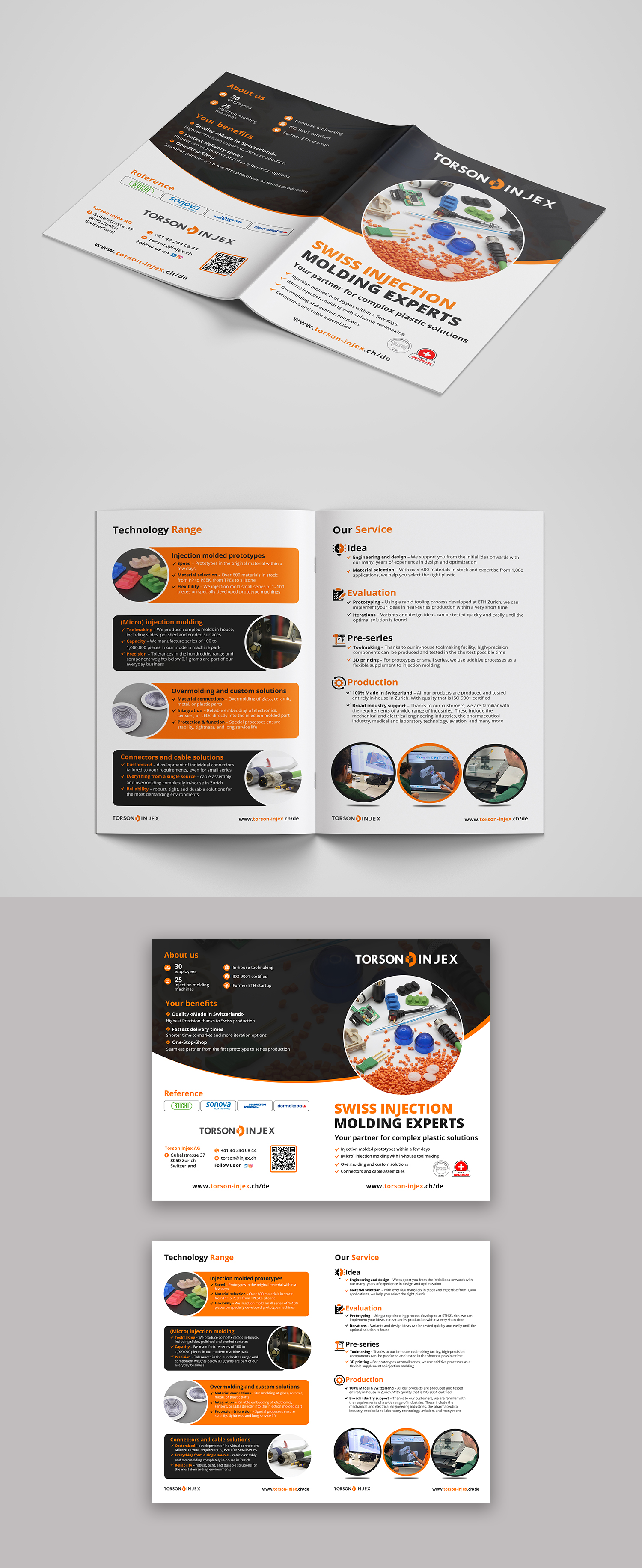 Flyer Design by debdesign for Torson Injex AG | Design #35920888