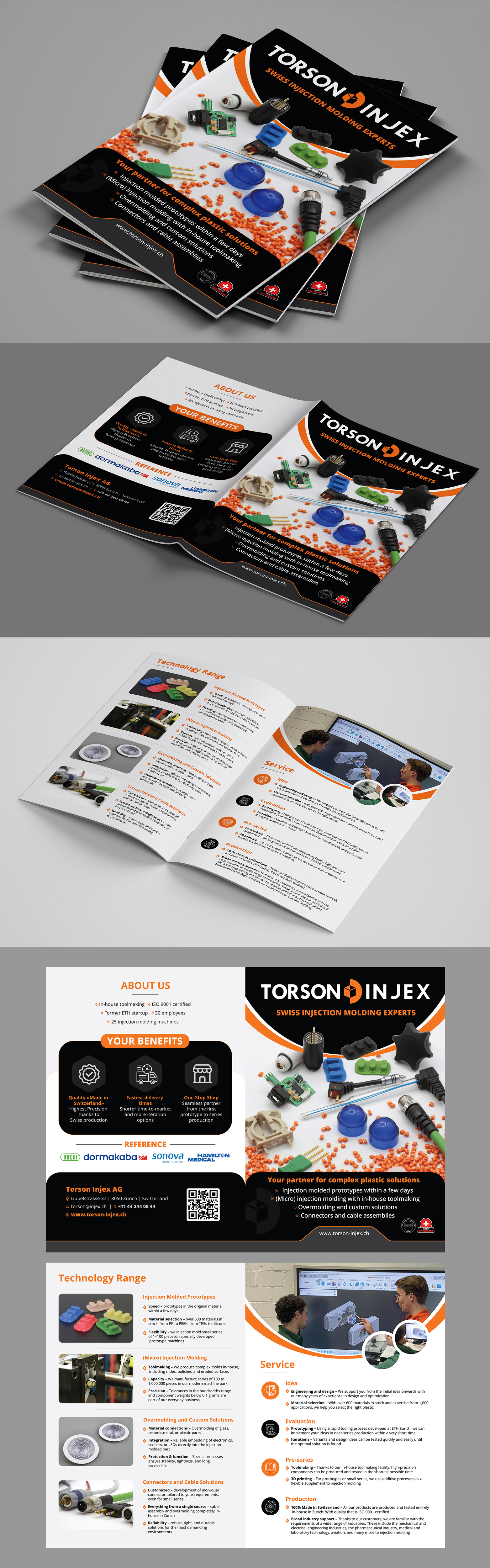 Flyer-Design von 123graphics für Torson Injex AG | Design: #35935746