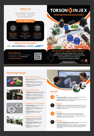 Flyer-Design von 123graphics für Torson Injex AG | Design: #35942212