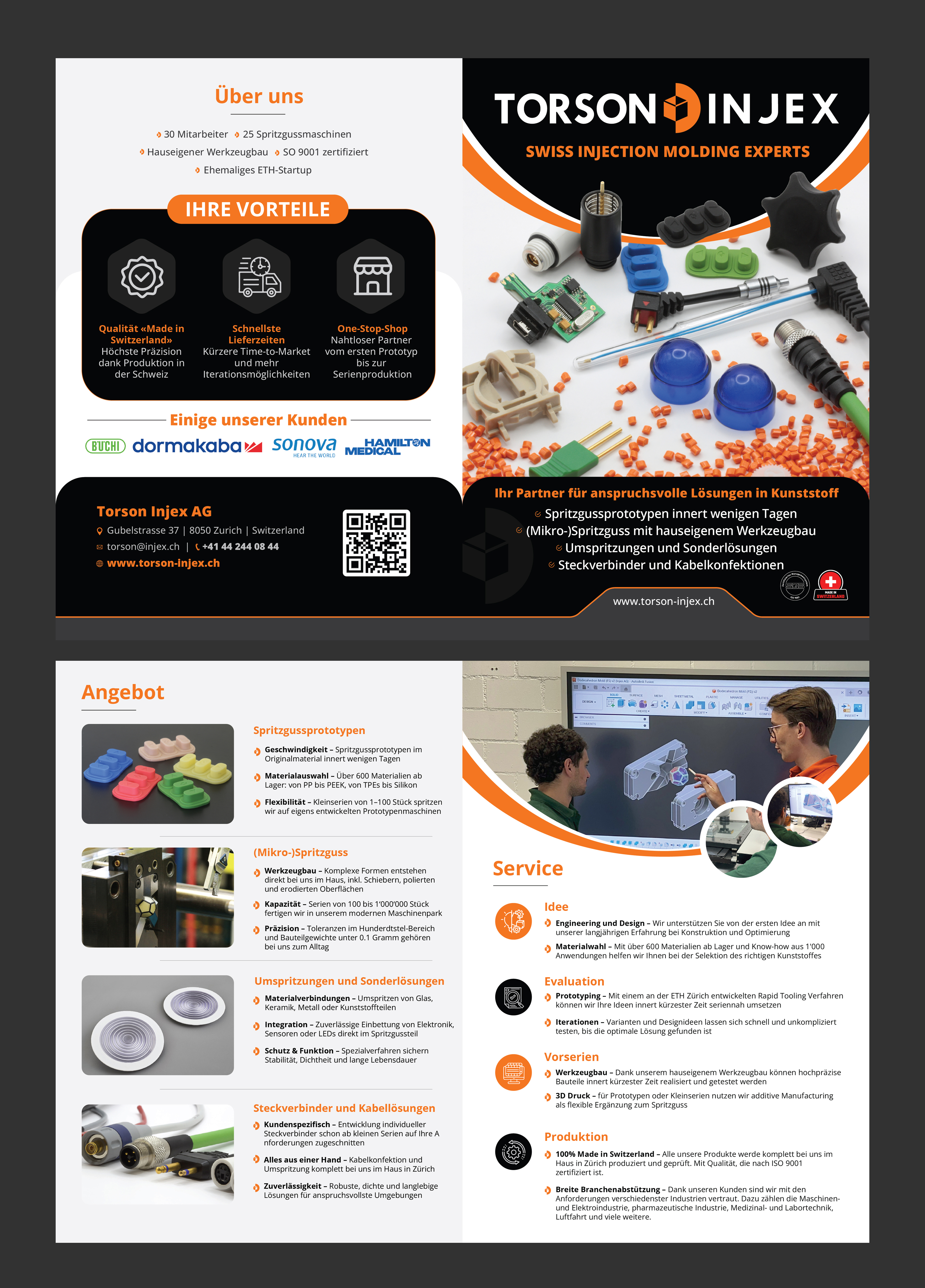 Flyer Design by 123graphics for Torson Injex AG | Design #35942216