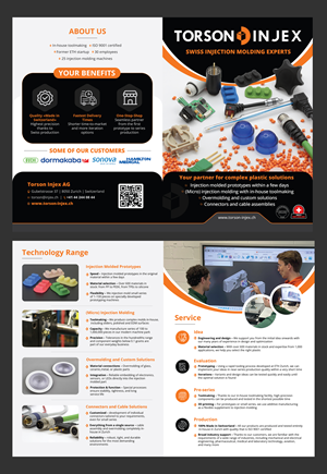 Flyer-Design von 123graphics für Torson Injex AG | Design: #35948528