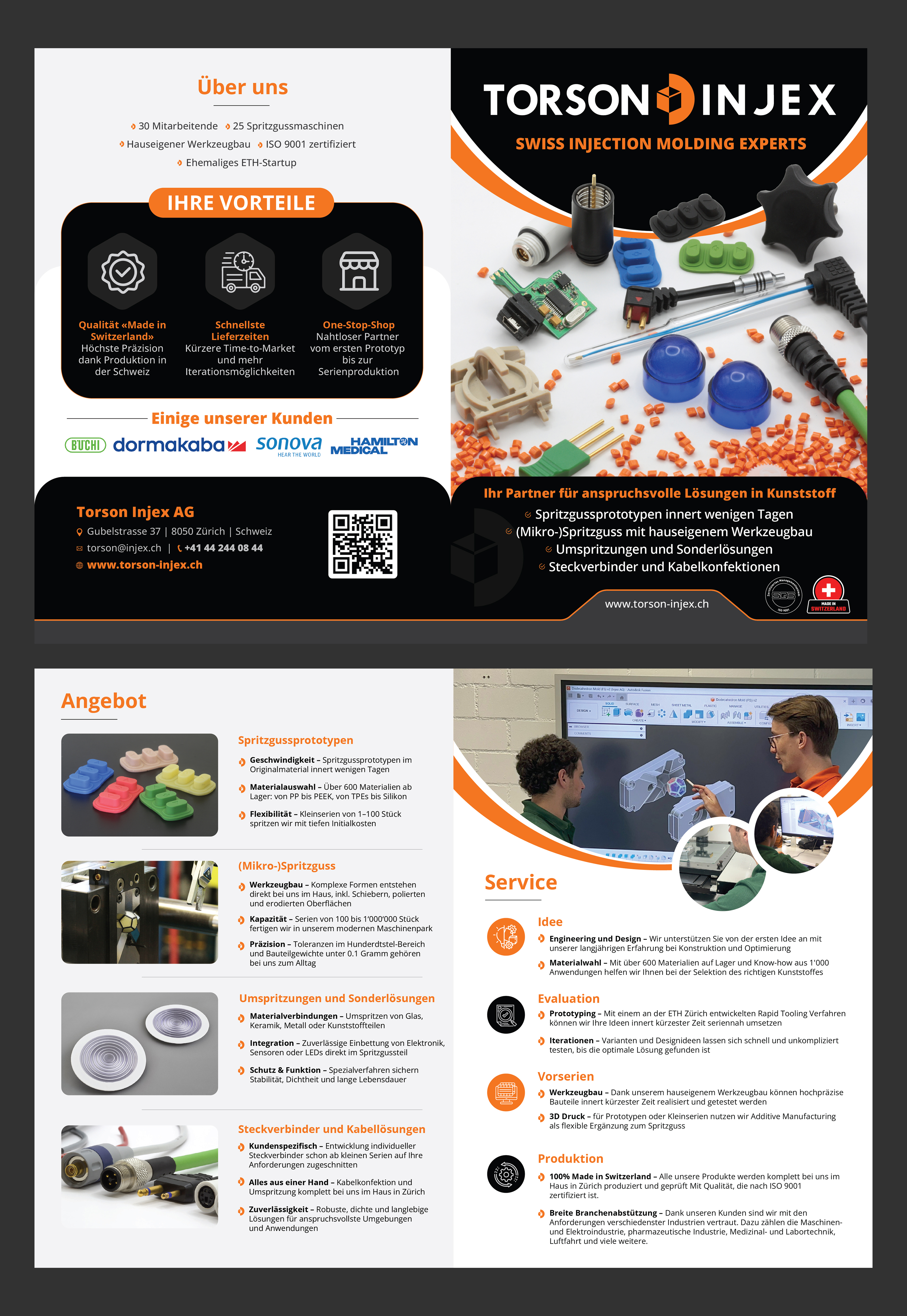 Flyer-Design von 123graphics für Torson Injex AG | Design #35948533