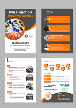 Flyer Design by SAI DESIGNS for Torson Injex AG | Design: #35926517