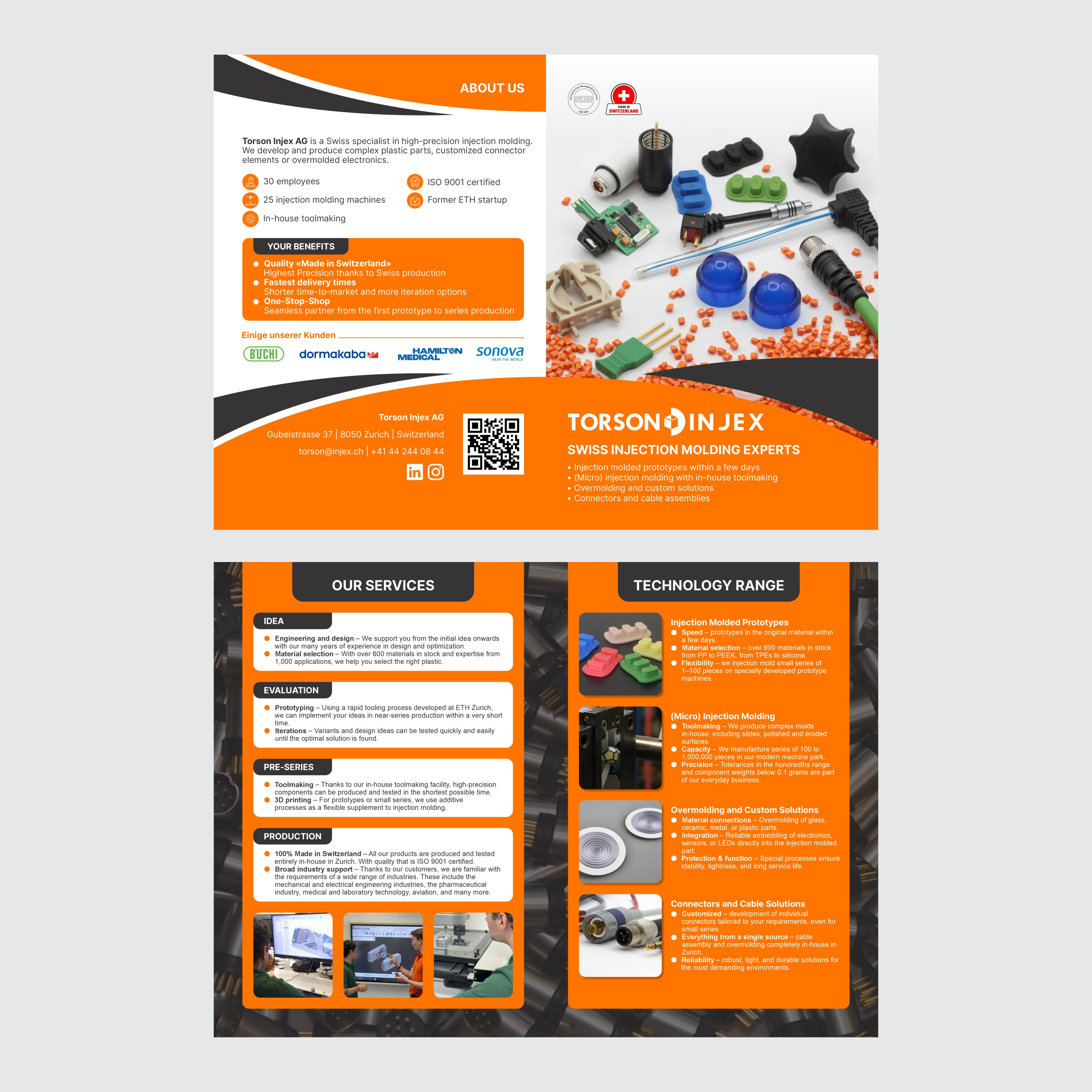 Flyer Design by barinix for Torson Injex AG | Design #35920135