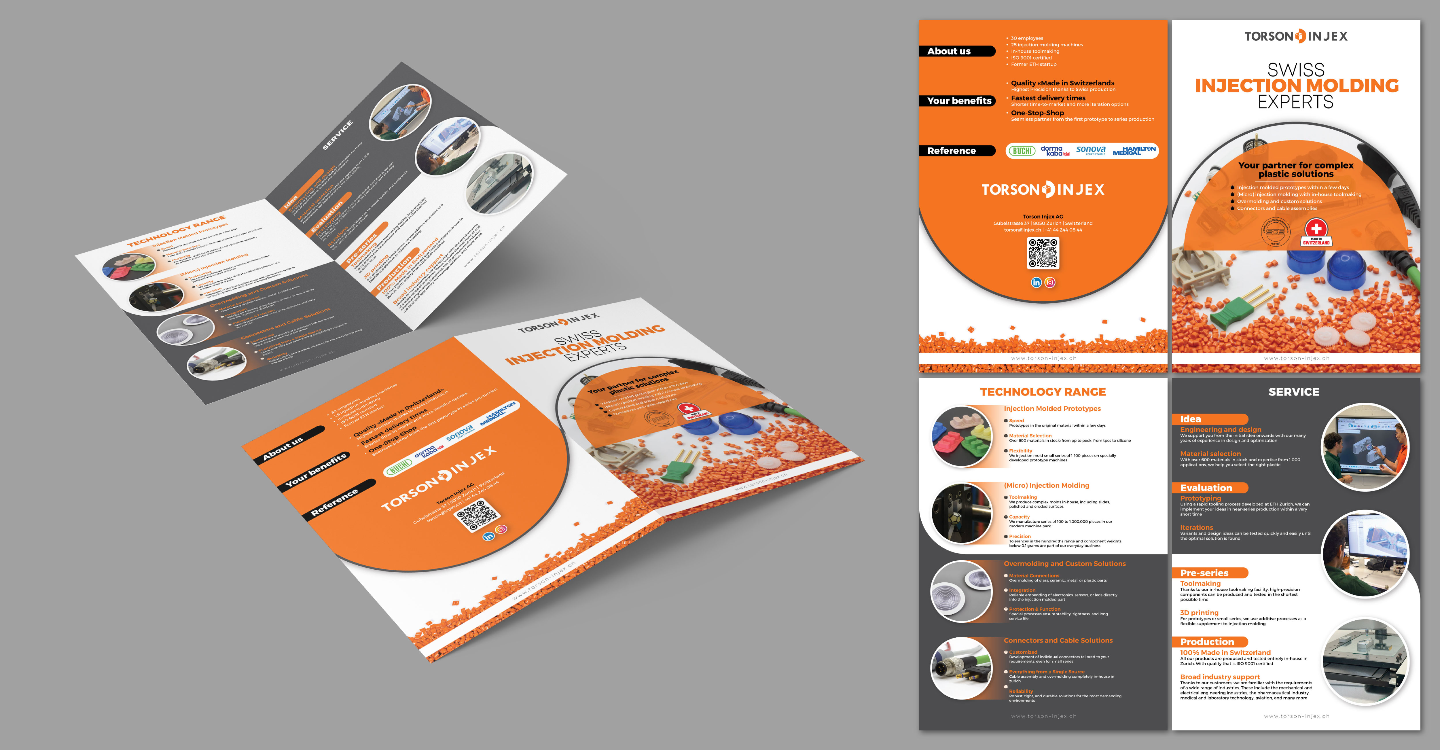 Flyer-Design von Impressive Designs für Torson Injex AG | Design #35909279