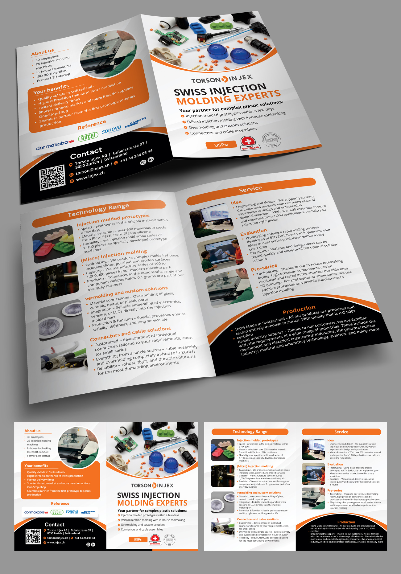 Flyer Design by Dzhafir for Torson Injex AG | Design #35904707