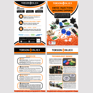 Flyer-Design von olpattern für Torson Injex AG | Design: #35944564