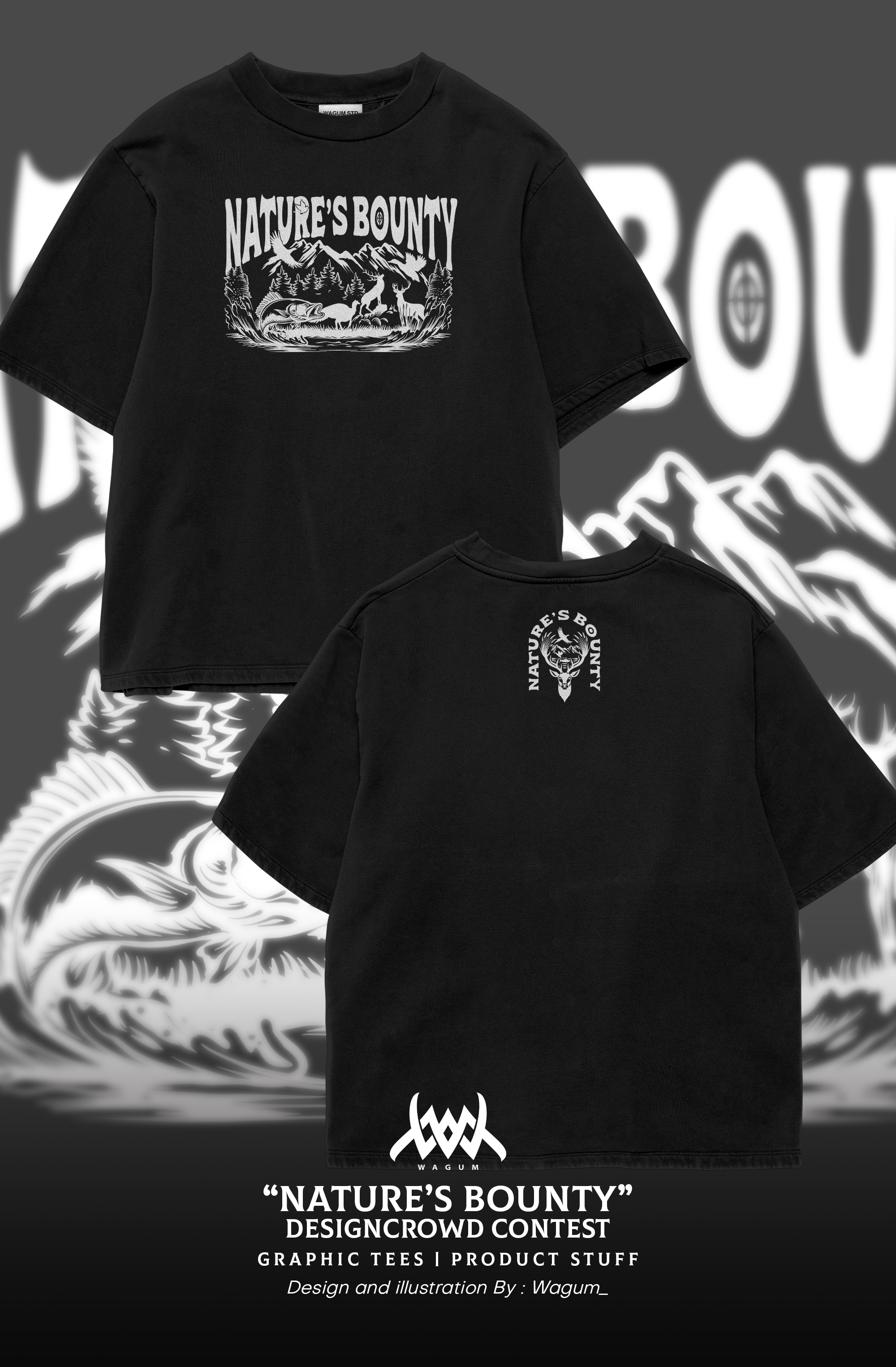 Diseño de Camiseta por WAGUM Studio para este proyecto | Diseño #35934892