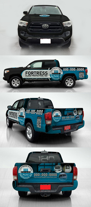 Car Wrap Design by Fine Graphics House