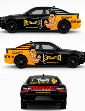 Graphic Design by Sergio Coelho for Bad Boy Bail Bonds | Design: #35901137