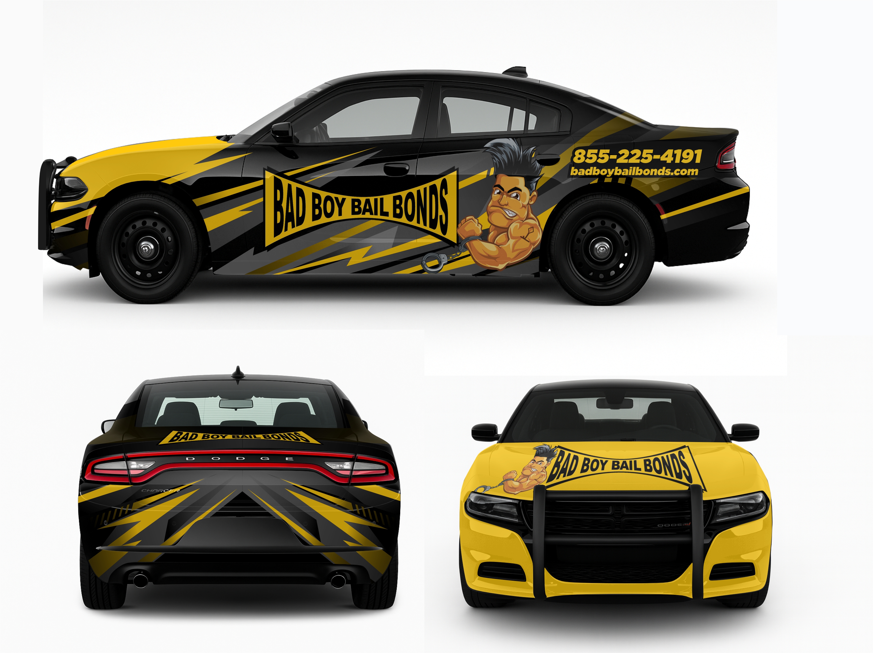 Graphic Design by erikdesign for Bad Boy Bail Bonds | Design #35902201