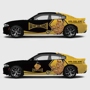 Graphic Design by Yoga Tri for Bad Boy Bail Bonds | Design #35905815