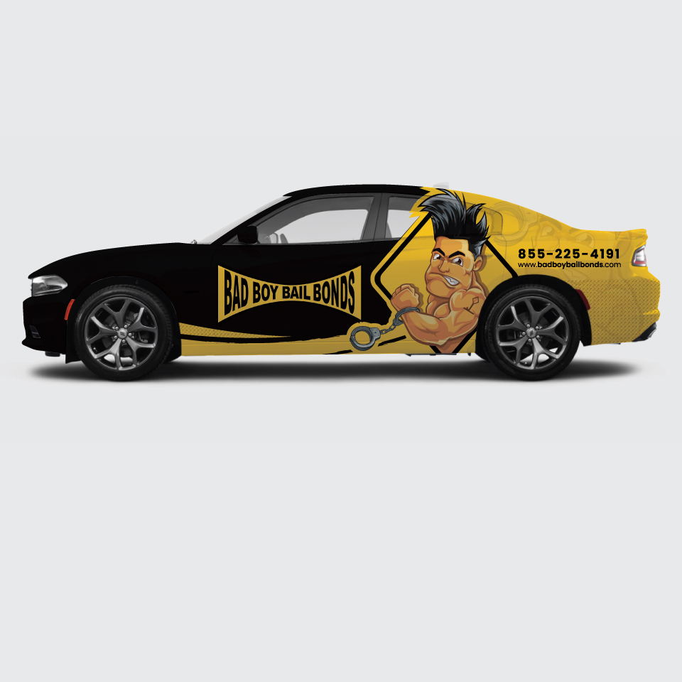 Graphic Design by Yoga Tri for Bad Boy Bail Bonds | Design #35905868