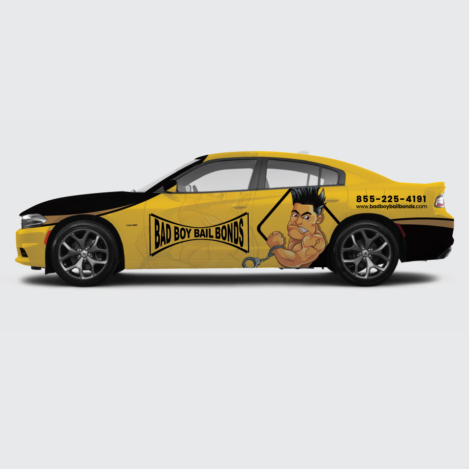 Graphic Design by Yoga Tri for Bad Boy Bail Bonds | Design #35924137