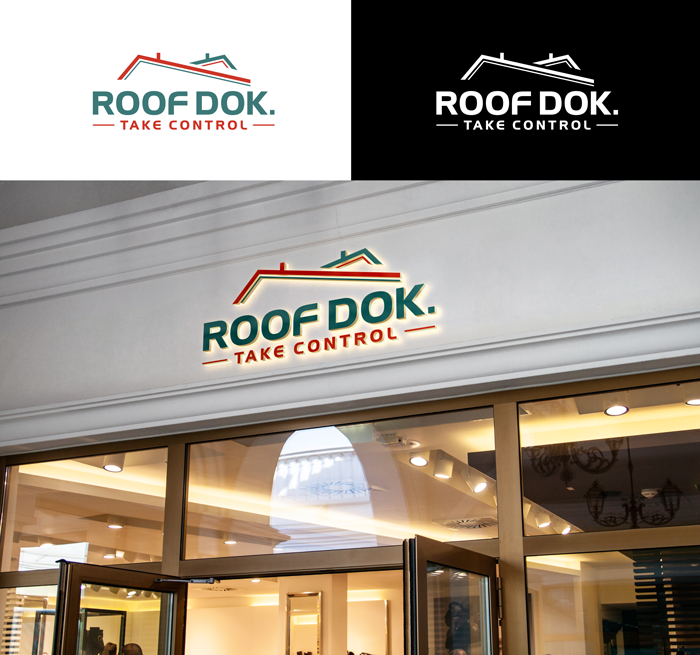 Logo Design by RA-bica for Roof Dok | Design #35902653