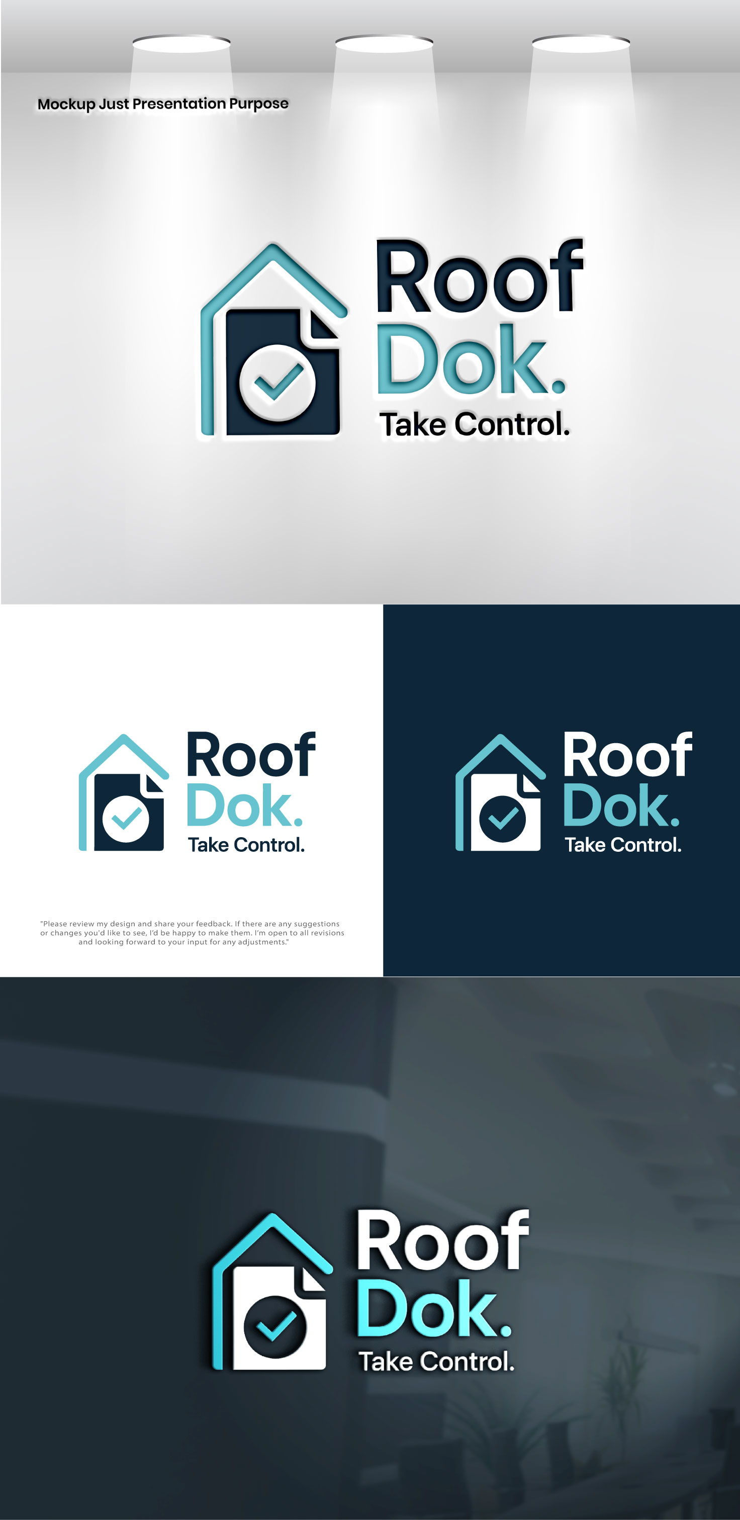 Diseño de Logo por VectorForge para Roof Dok | Diseño #35907384