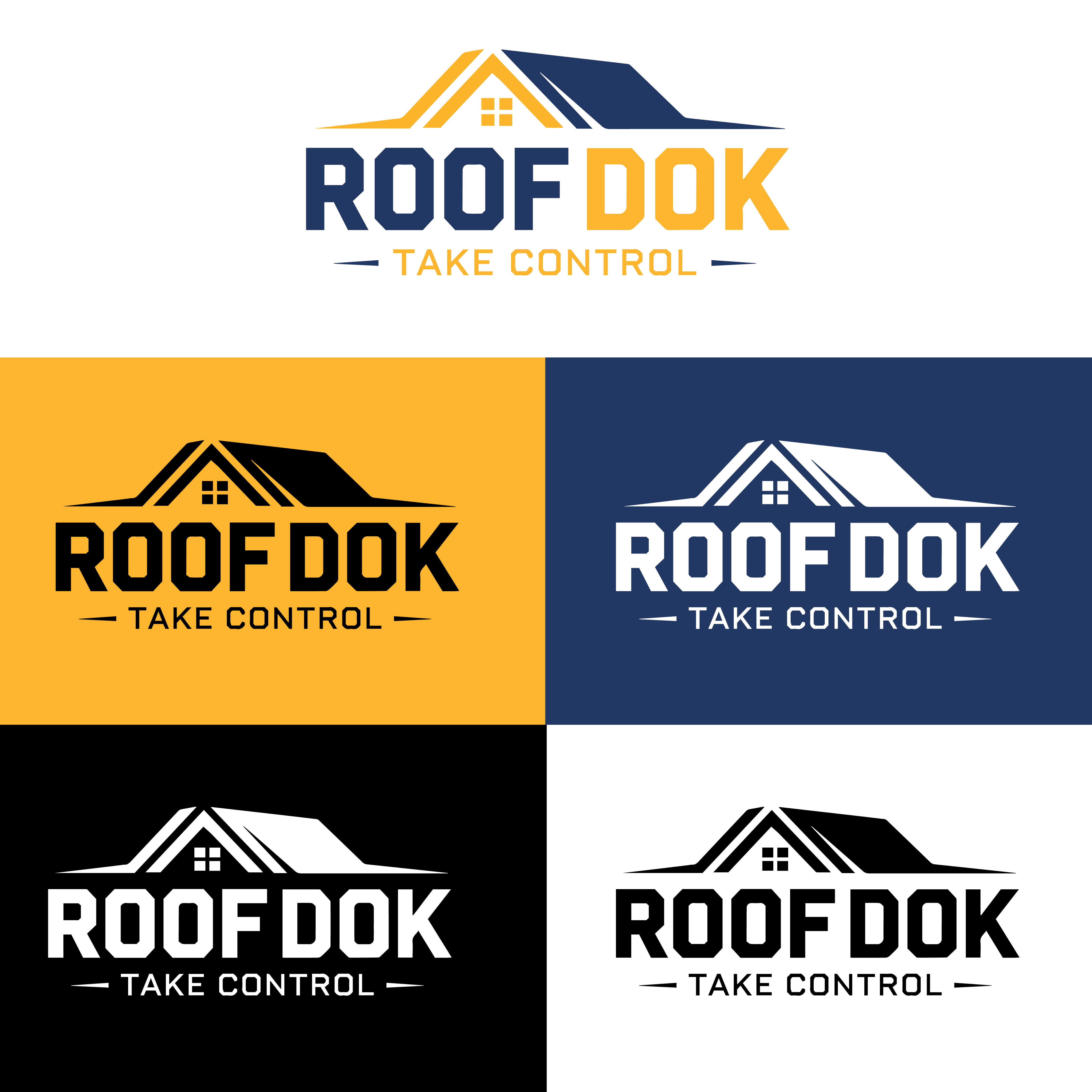 Logo Design by Shariqology for Roof Dok | Design #35902864