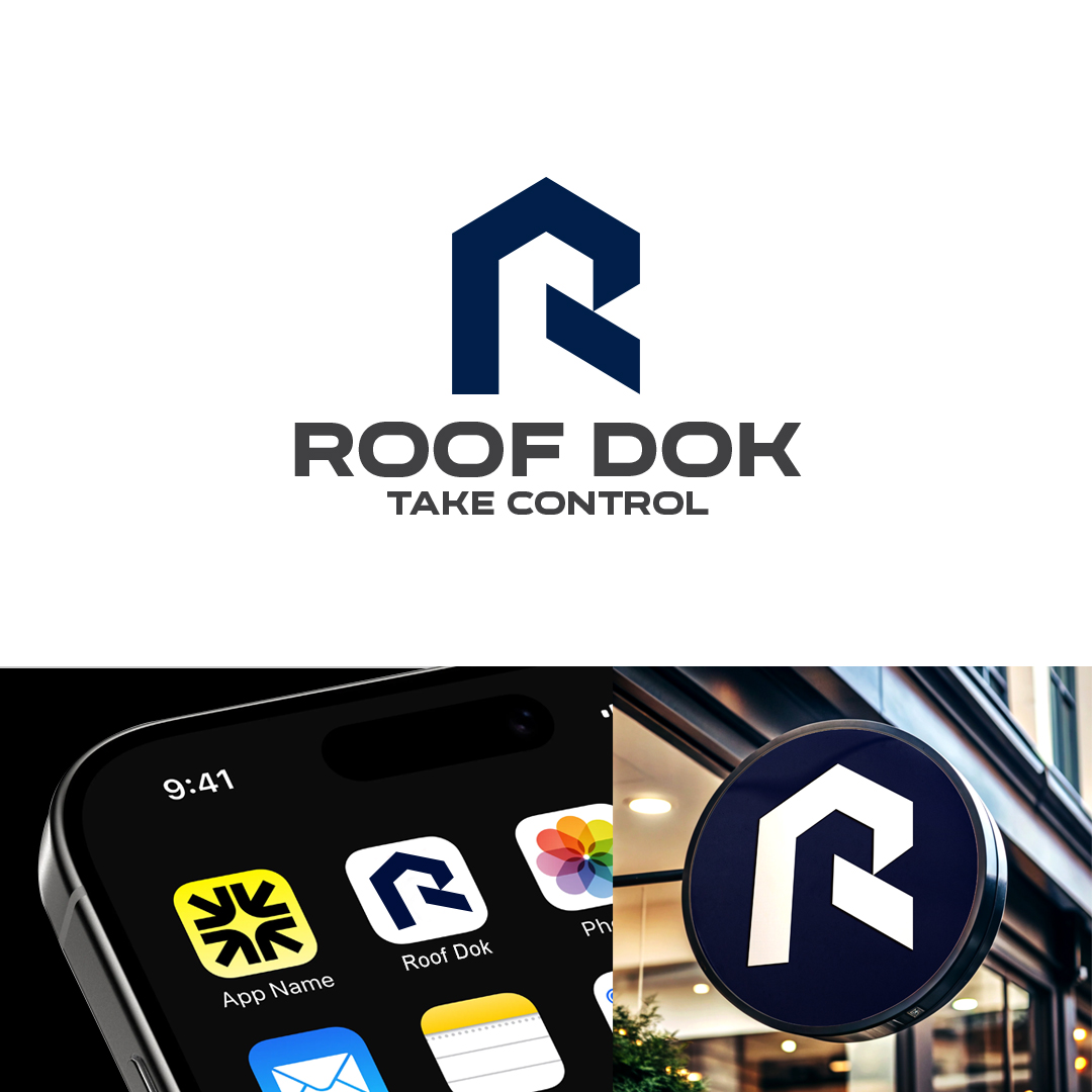 Logo Design by circledsg for Roof Dok | Design #35901902