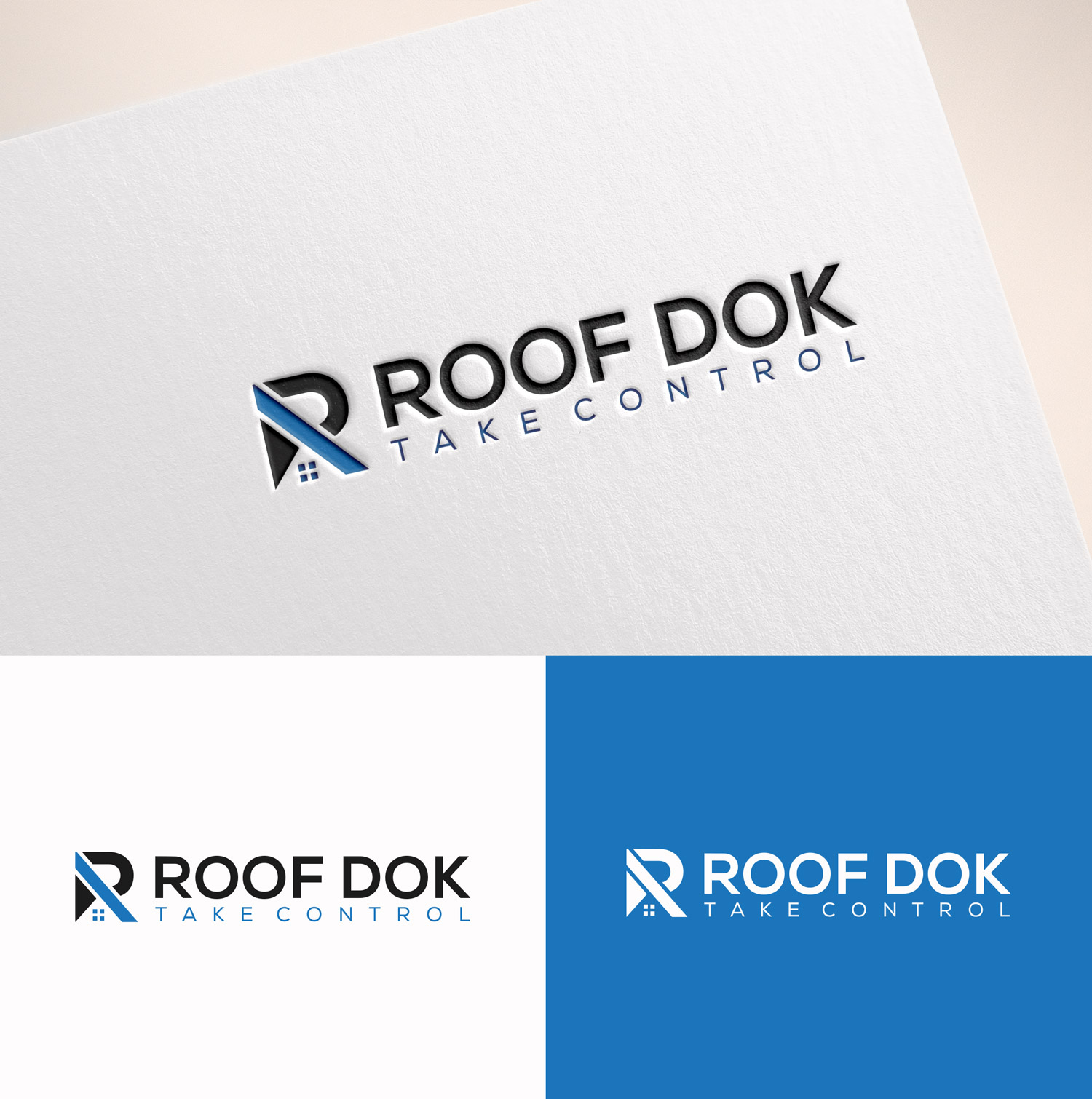 Logo Design by M Art & Design for Roof Dok | Design #35901610