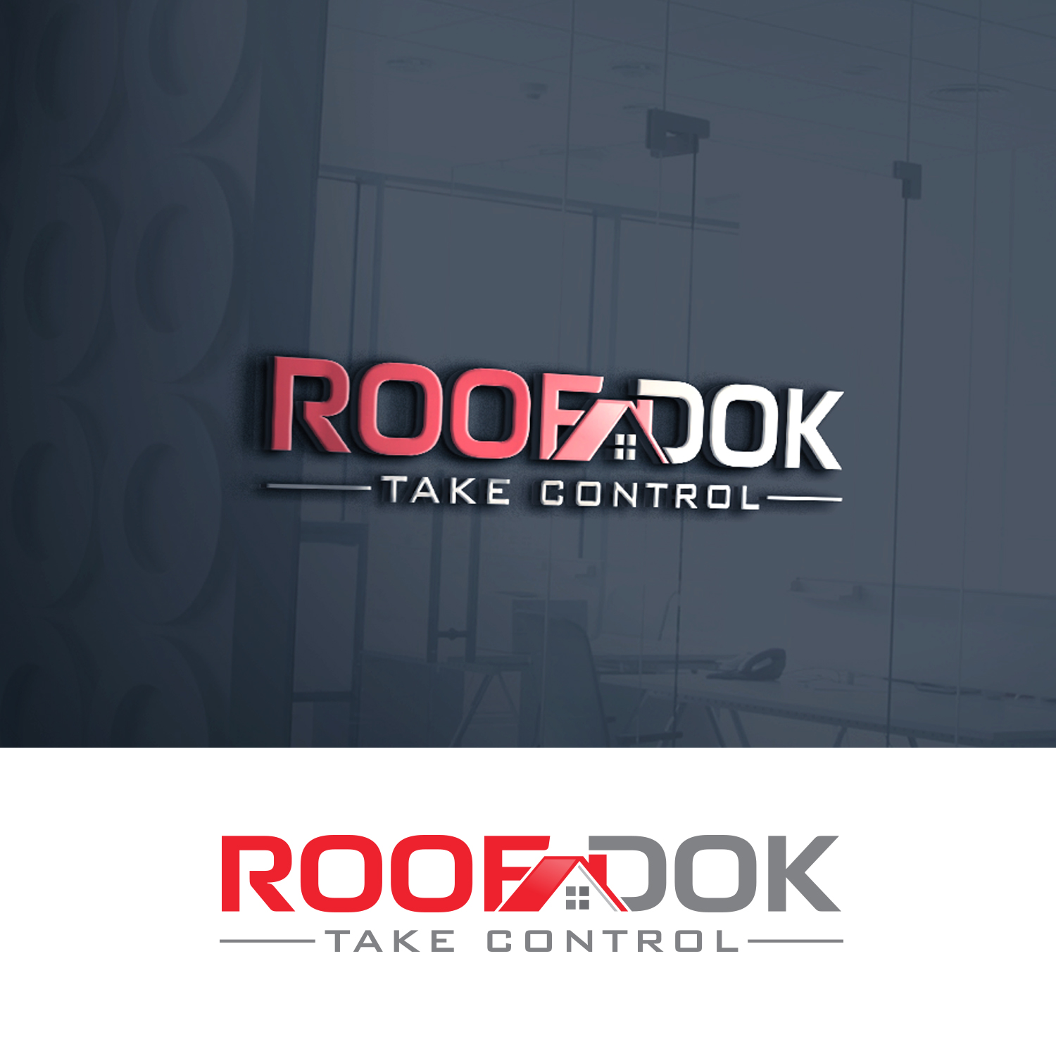 Diseño de Logo por TARGET logo para Roof Dok | Diseño #35906281